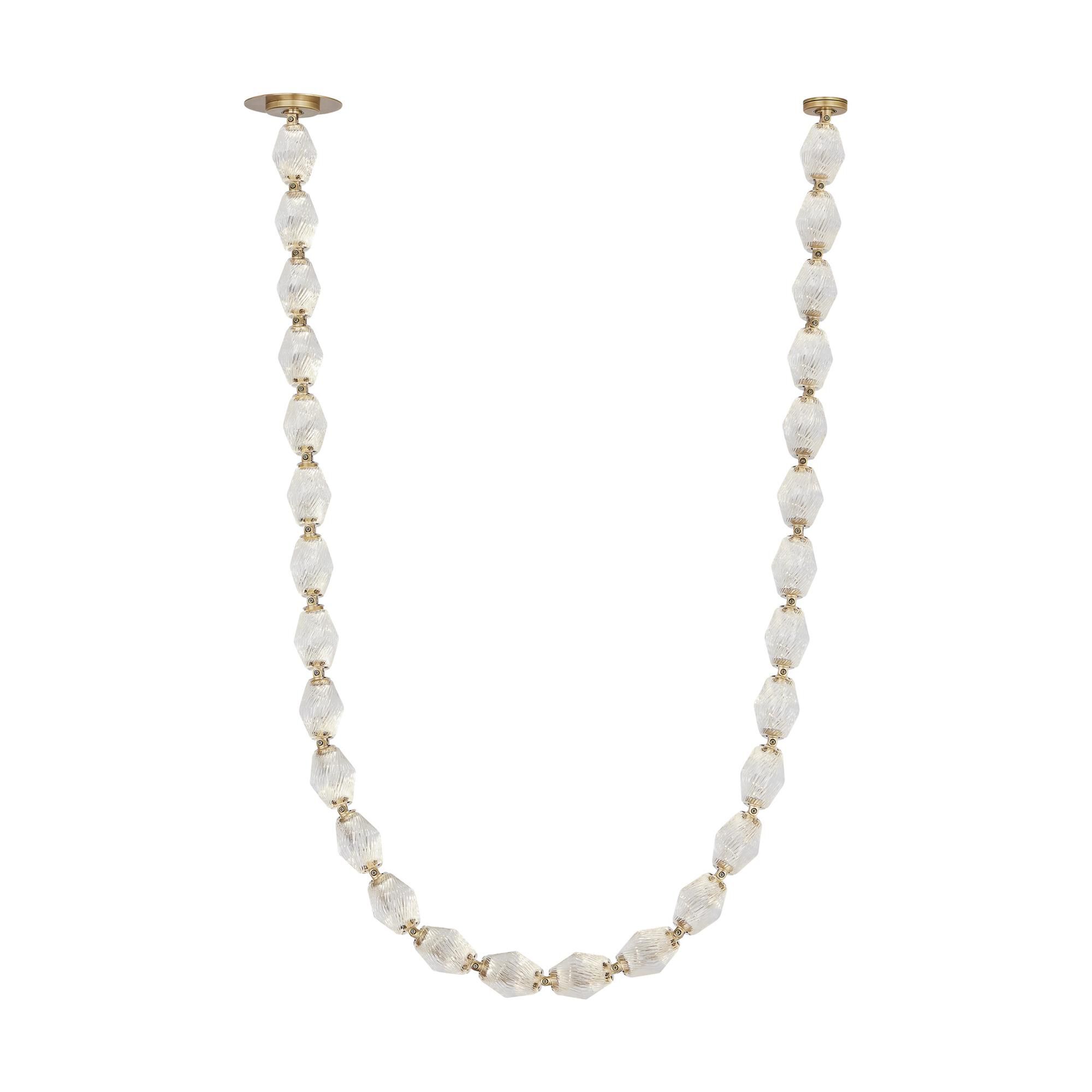 Sean Lavin Collier 96 Inch Chandelier by Visual Comfort Modern Collection