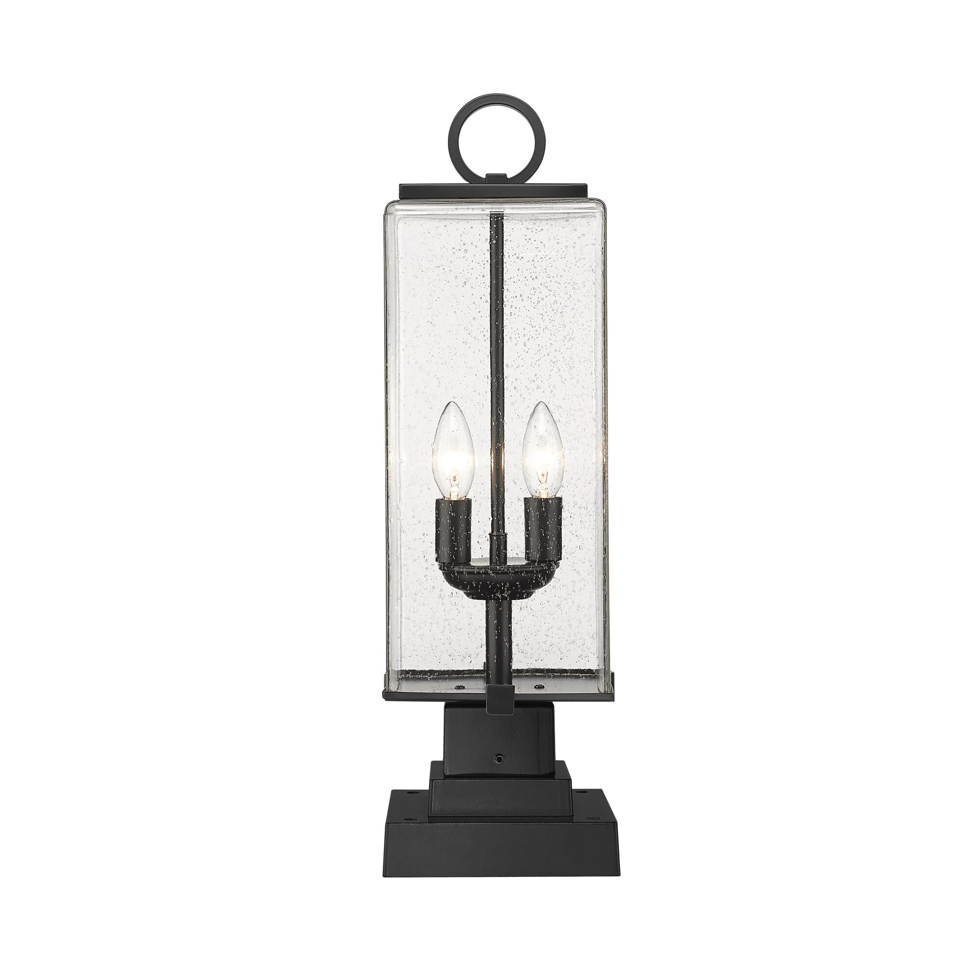 Sana 22 Inch Tall 2 Light Outdoor Pier Lamp by Z-Lite