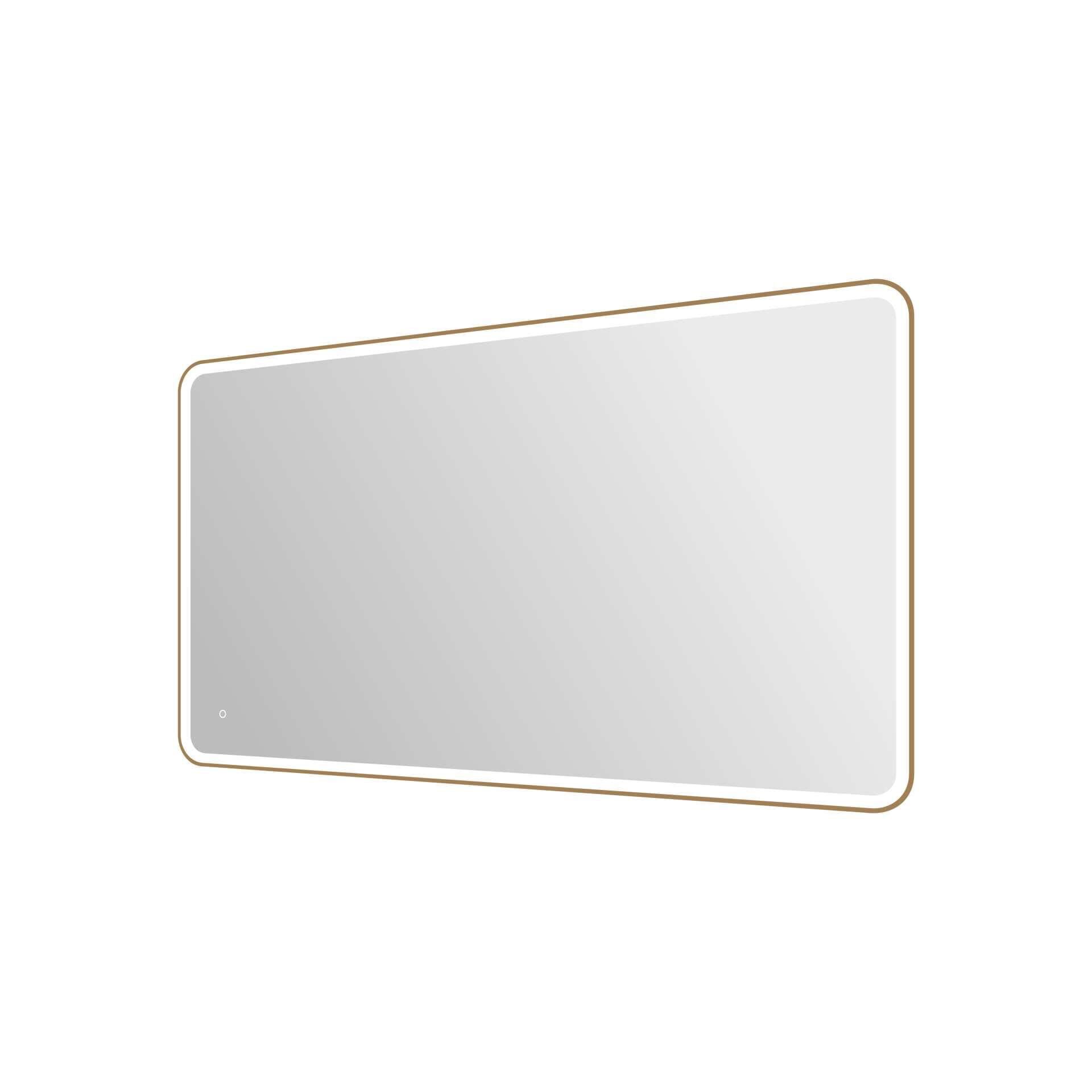 Harmoni 72 Inch Round LED Lighted Mirror by Elegant Decor