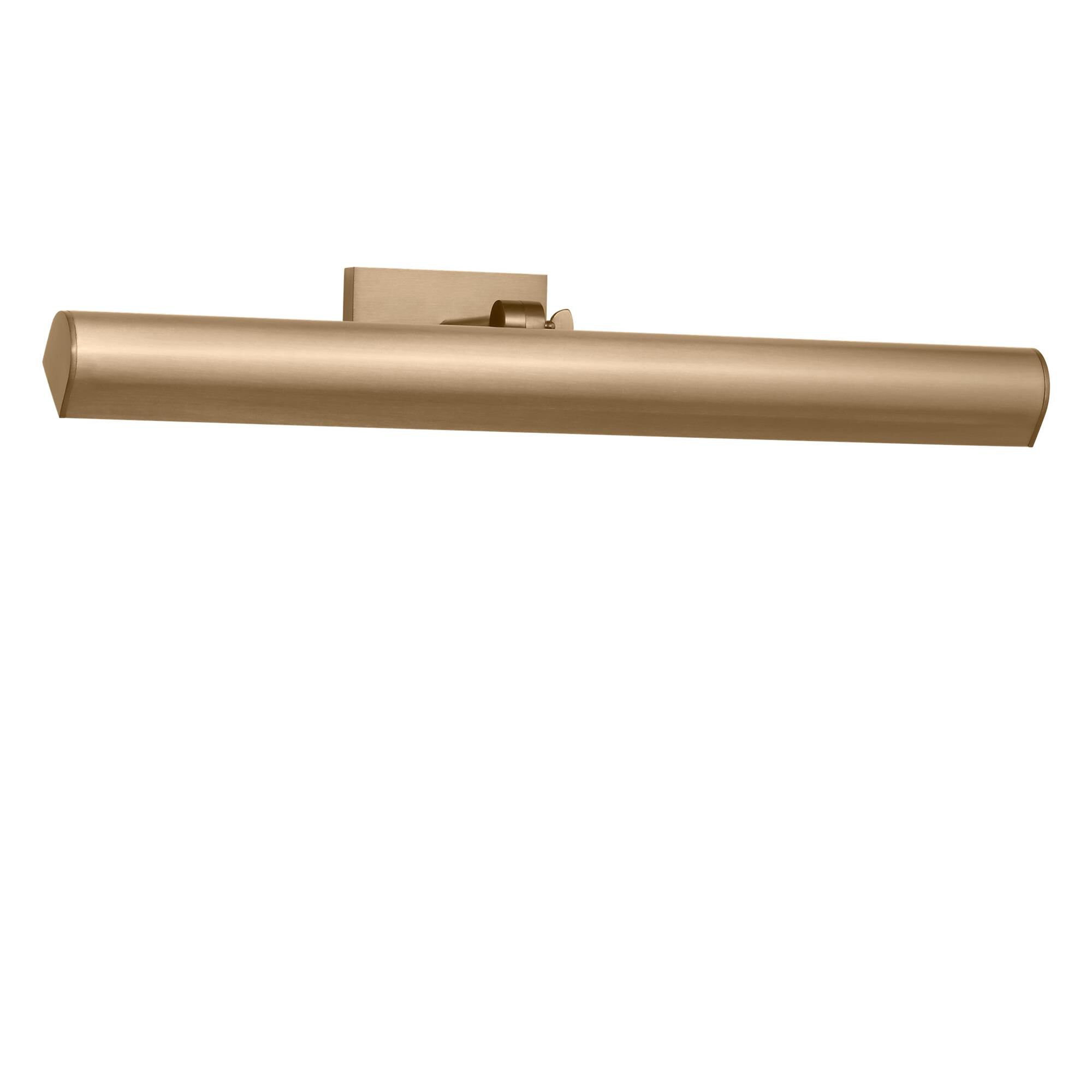 Shown in Satin Brass finish and White Acrylic Diffuser shade