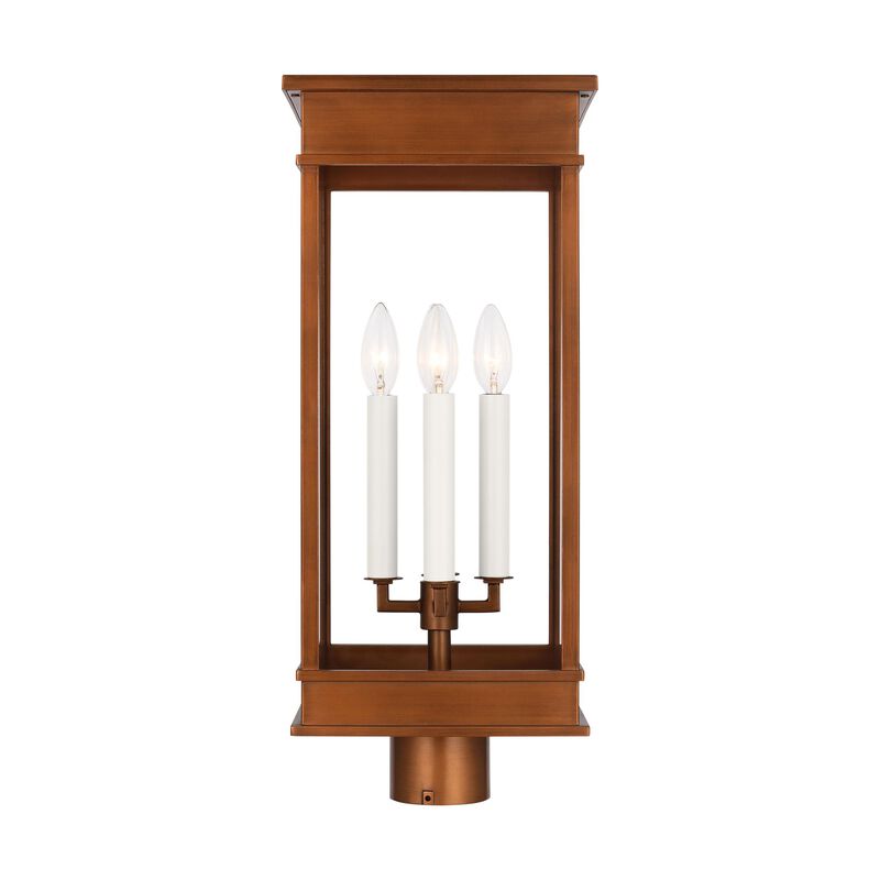 Chapman & Myers Cupertino 22 Inch Outdoor Post Lamp by Visual Comfort Studio