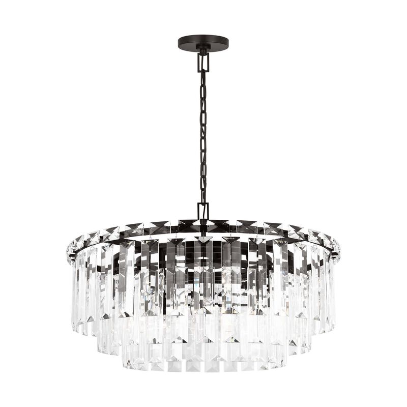 Chapman & Myers Arden 33 Inch Chandelier by Visual Comfort Studio