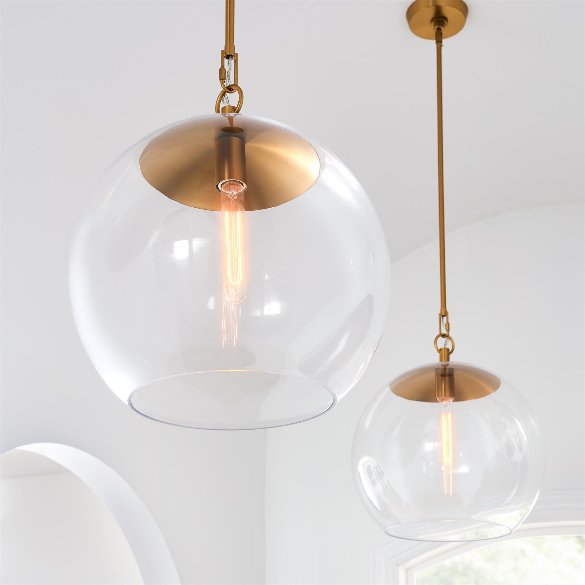 Chapman & Myers Atlantic 19 Inch Pendant Light,