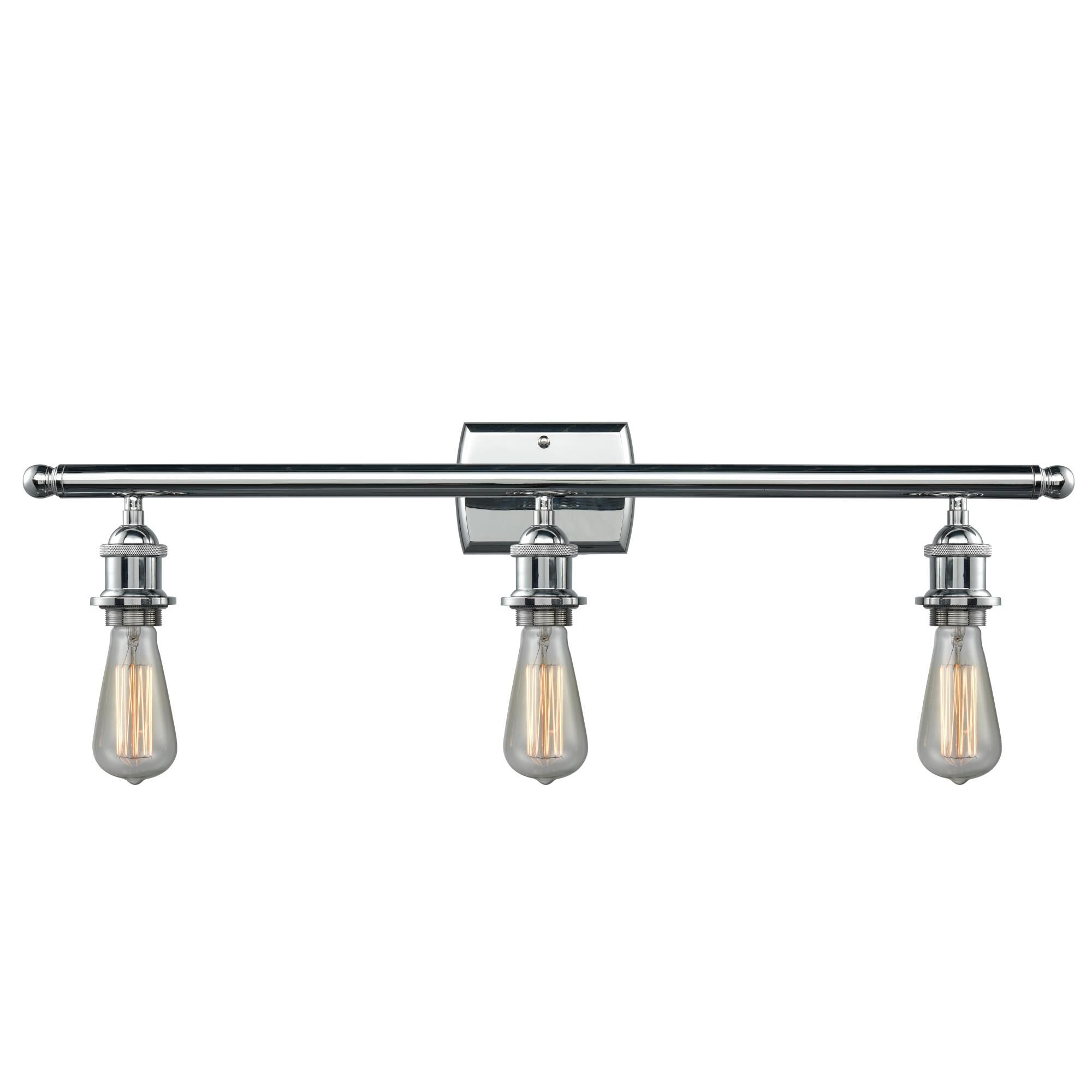 Bruno Marashlian Bare Bulb 26 Inch 3 Light Bath Vanity Light by Innovations Lighting