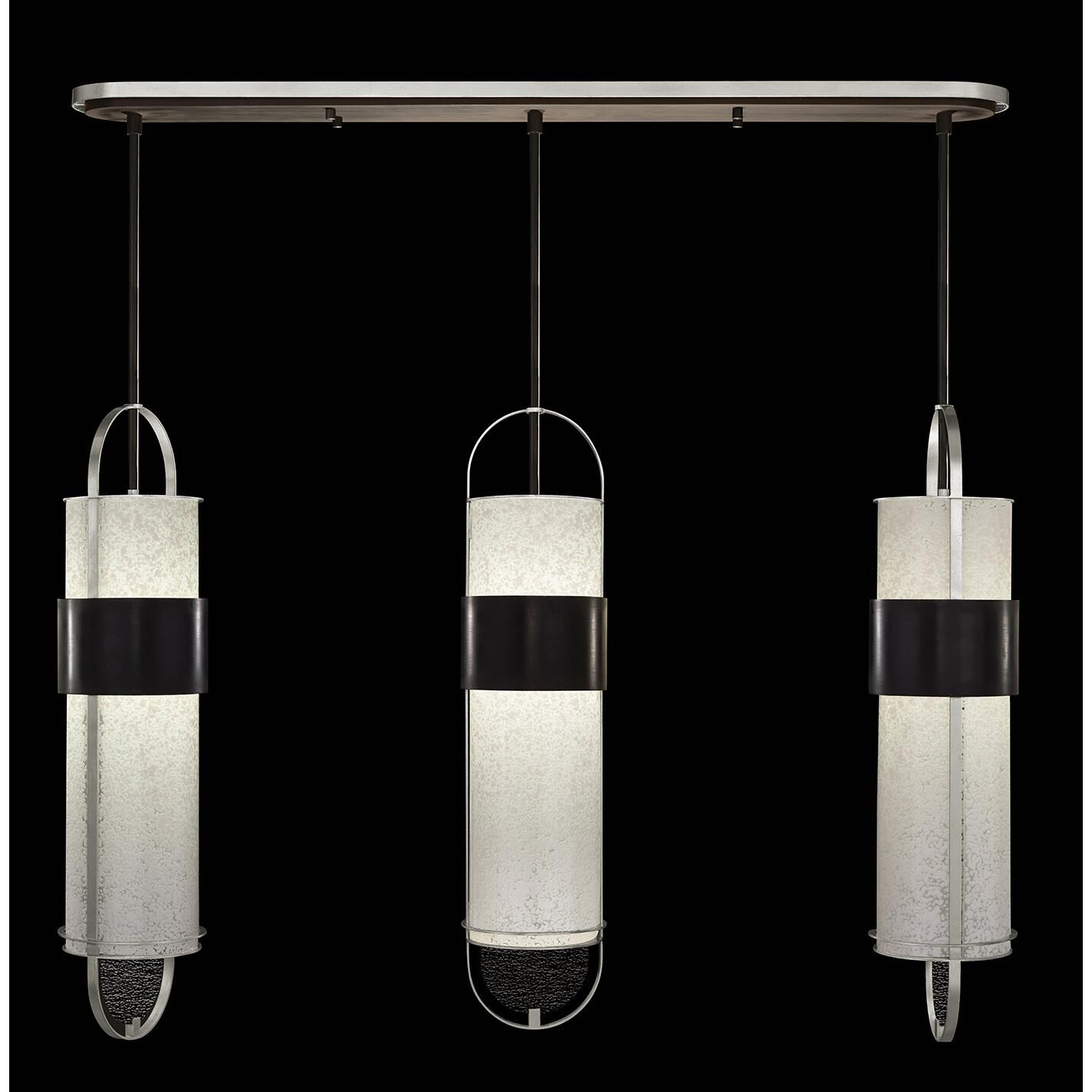 Bond Linear Suspension Light by Fine Art Handcrafted Lighting
