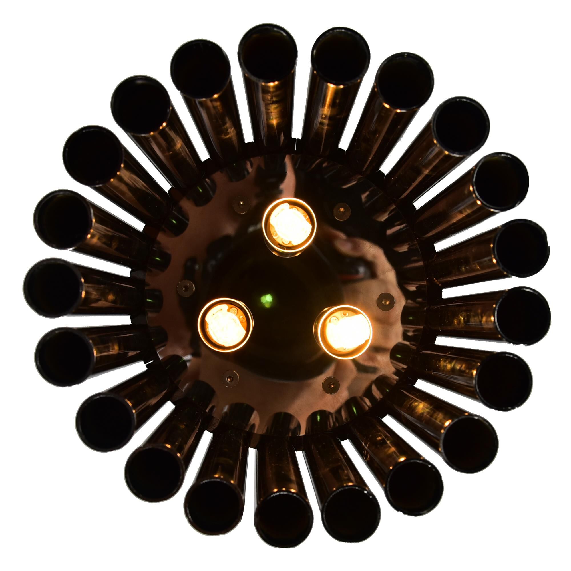 Shown in Stain Nickel and Pearl Black finish