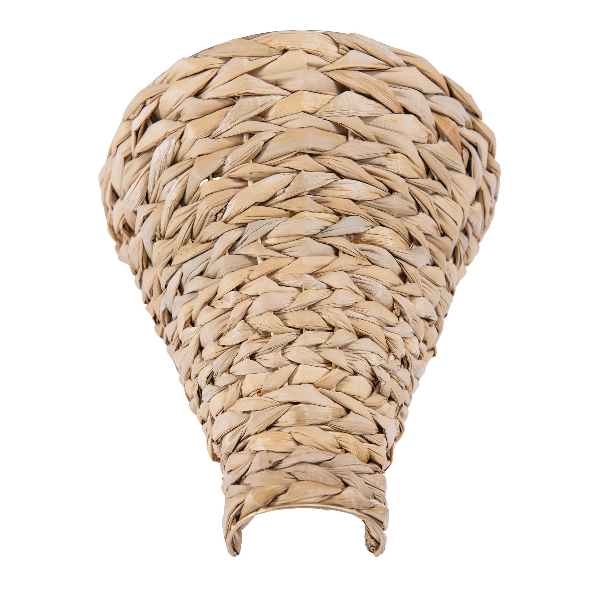 Shown in French Gold/Natural Seagrass finish and Natural Seagrass shade