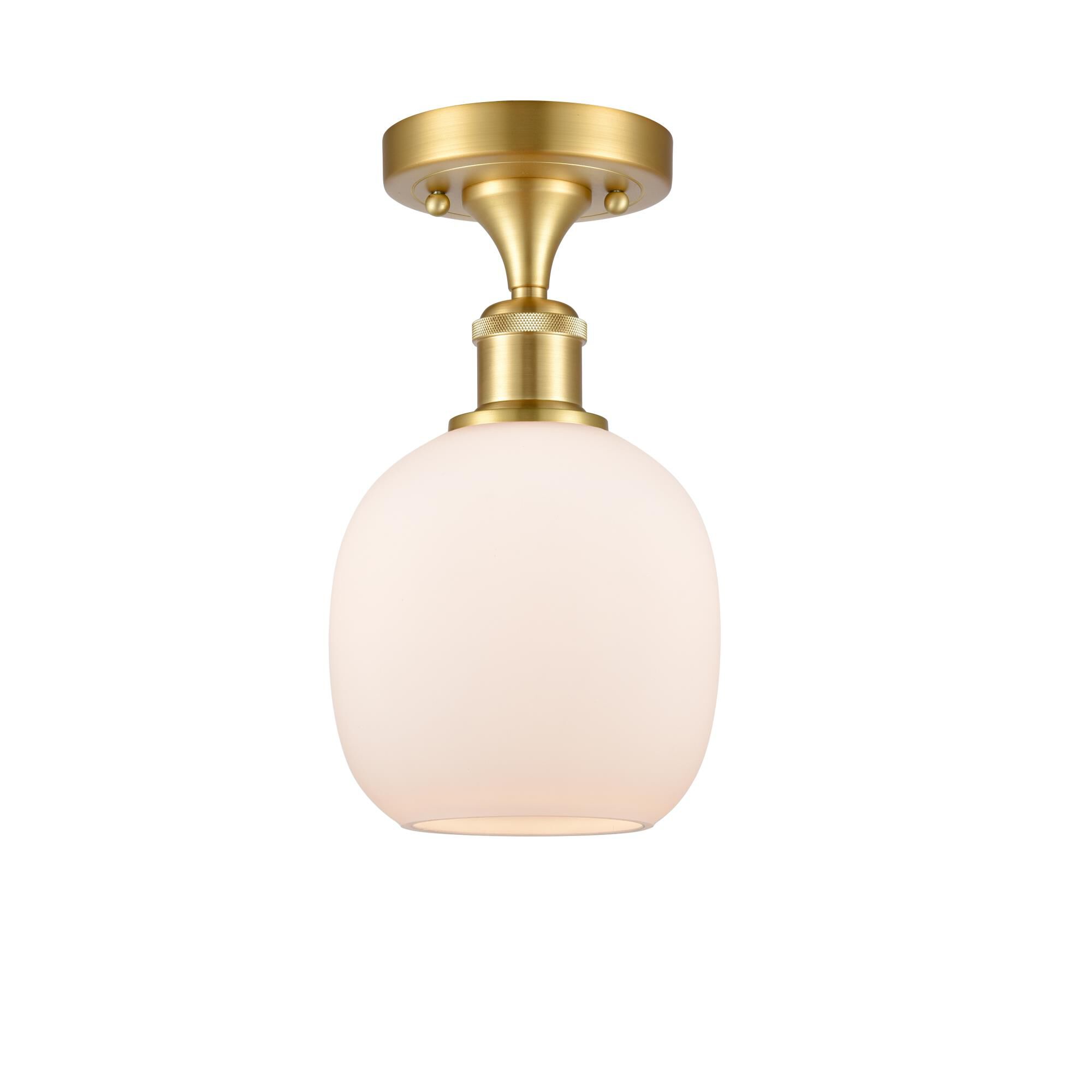 Bruno Marashlian Belfast 6 Inch 1 Light LED Flush Mount by Innovations Lighting