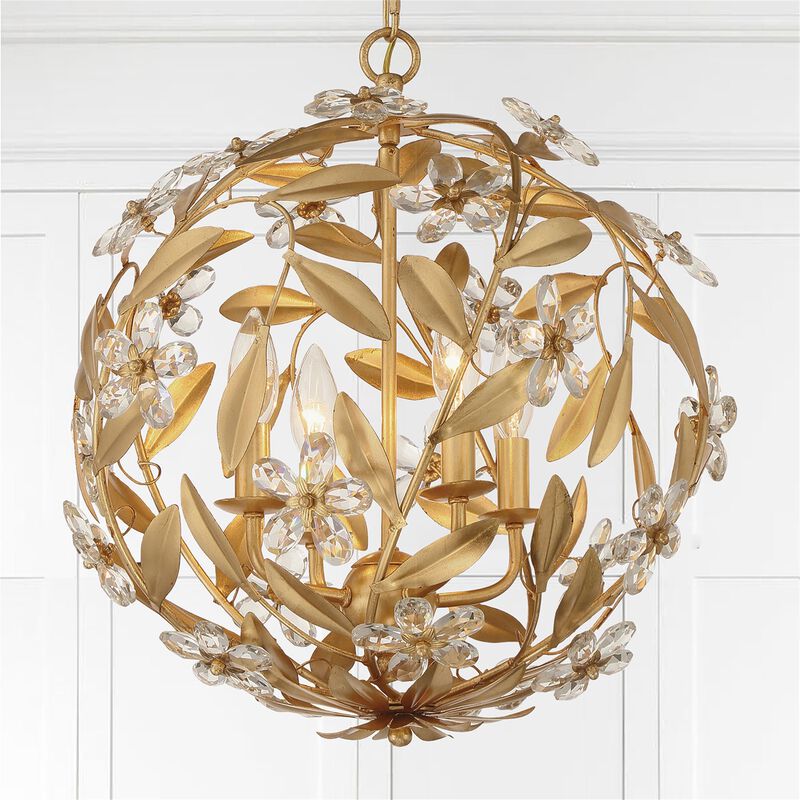 Marselle 22 Inch Large Pendant by Crystorama