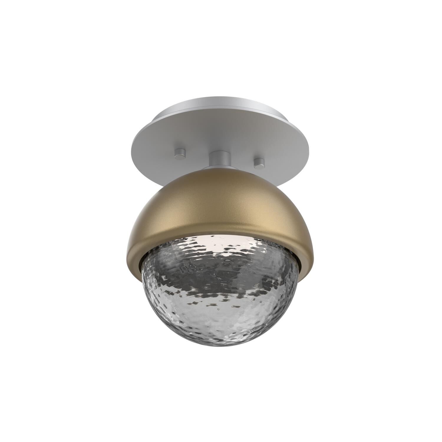 Levi Wilson Cabochon 6 Inch Flush Mount by Hammerton Studio