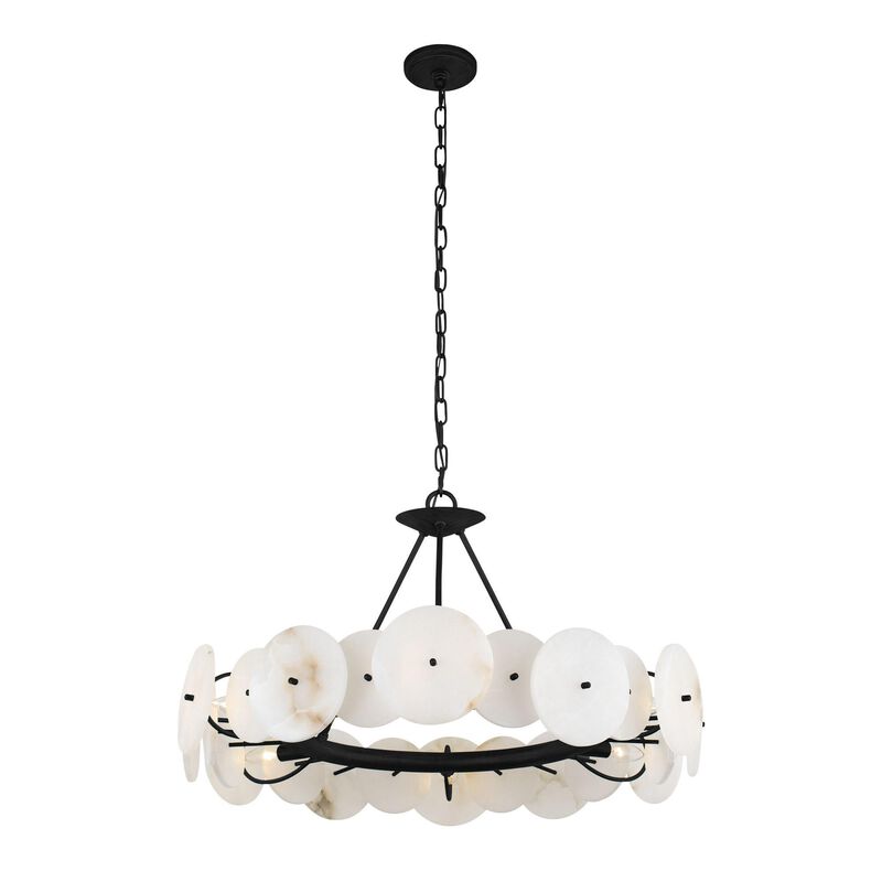 Cosmos 30 Inch 6 Light Chandelier by Varaluz