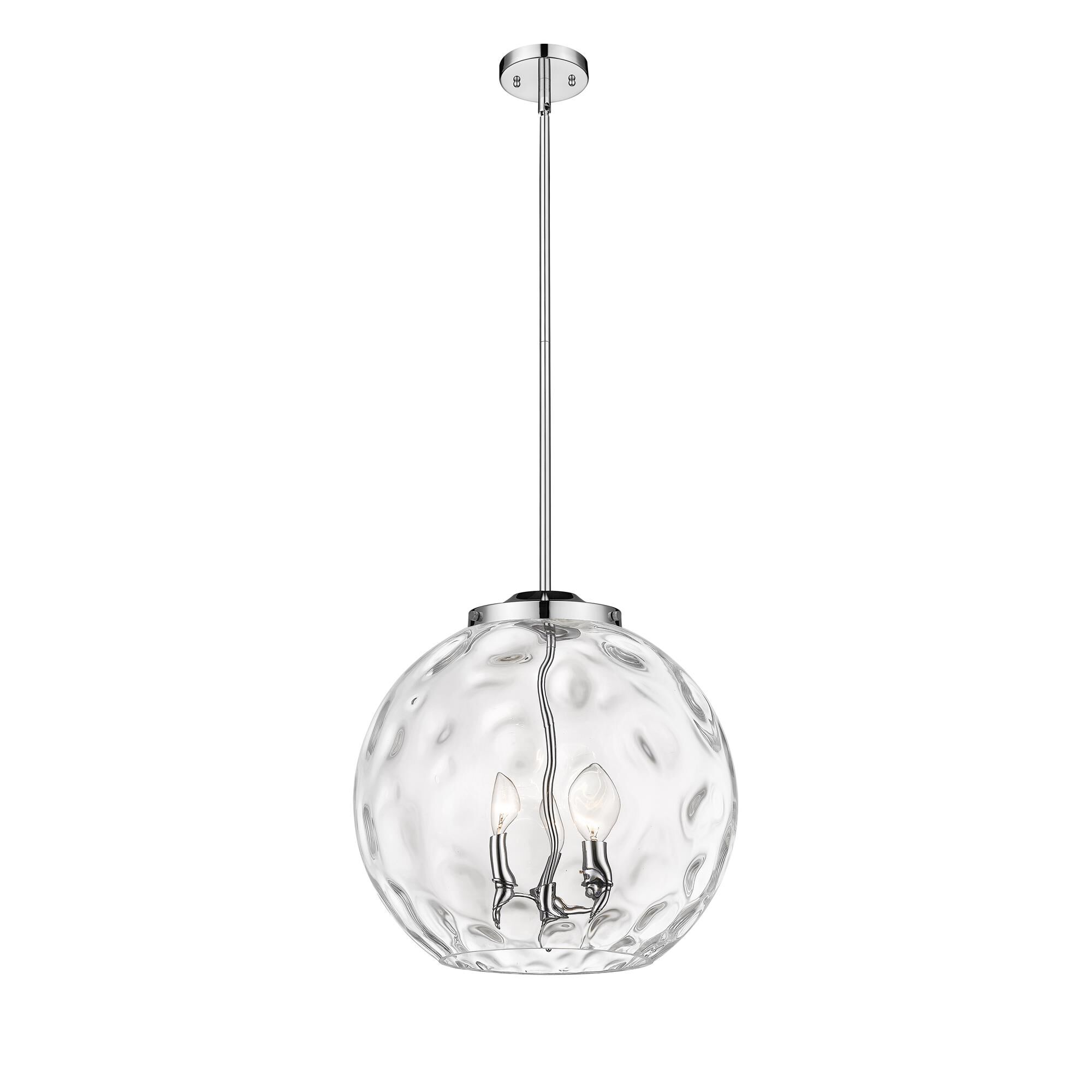 Shown in Polished Chrome finish and Clear Athens Water  16