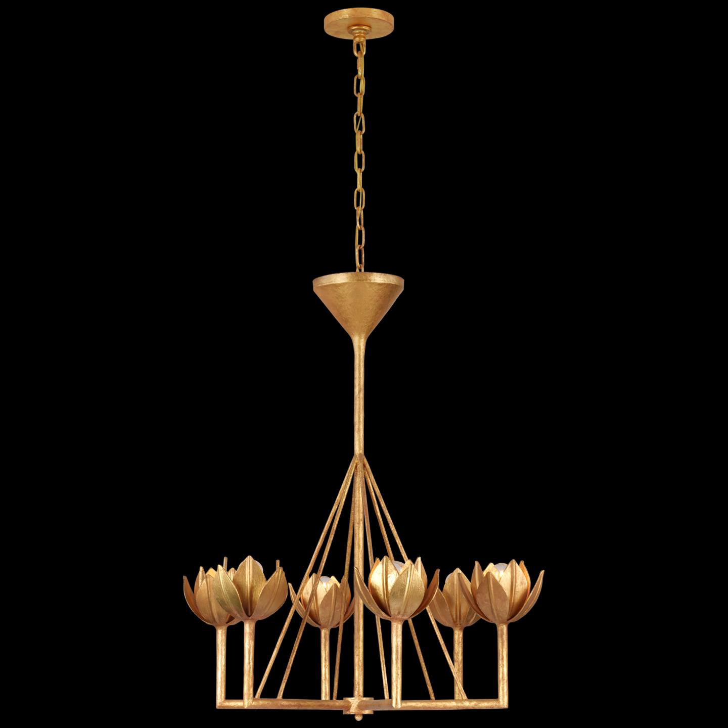 Julie Neill Alberto 30 Inch 6 Light Chandelier by Visual Comfort Signature Collection
