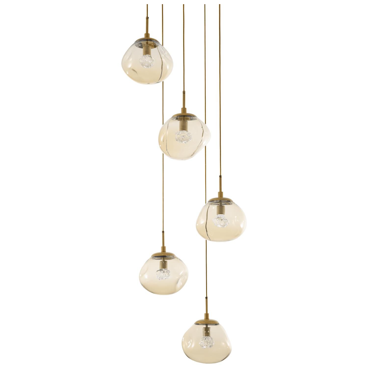 Nova Multi Light Pendant by Hammerton Studio