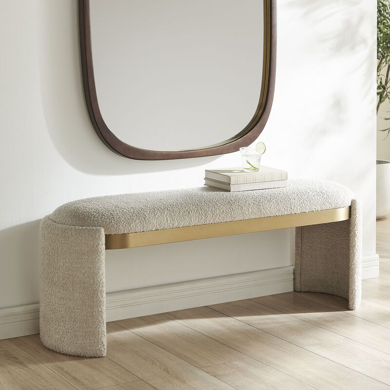 Serena 56 Inch Bench by Uttermost