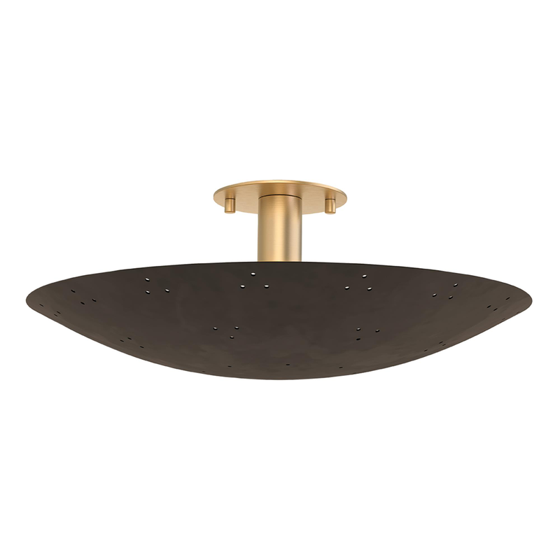Bern 18 Inch 3 Light Flush Mount by Hudson Valley Lighting