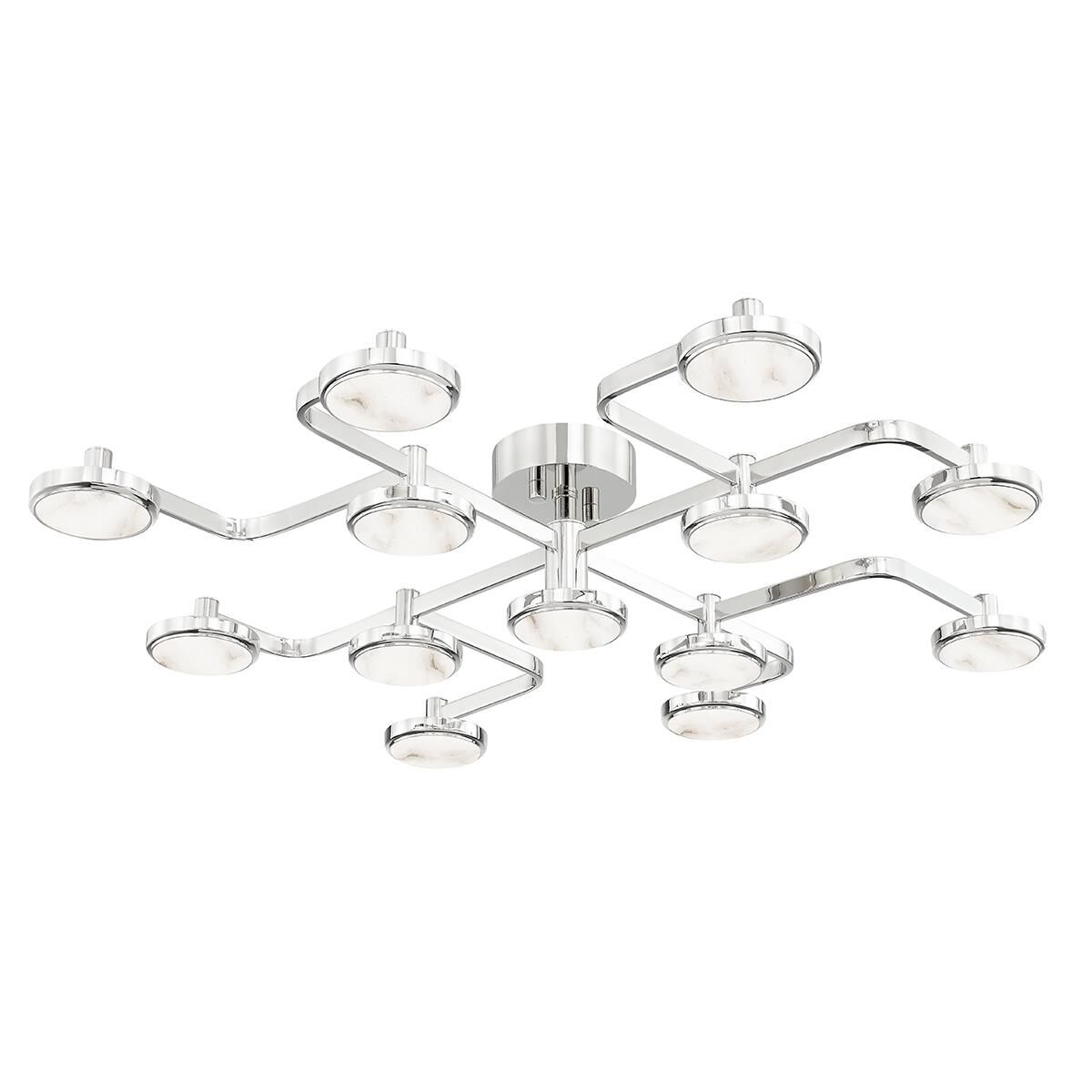 Meander 43.25 Inch Semi Flush Mount by Hudson Valley Lighting