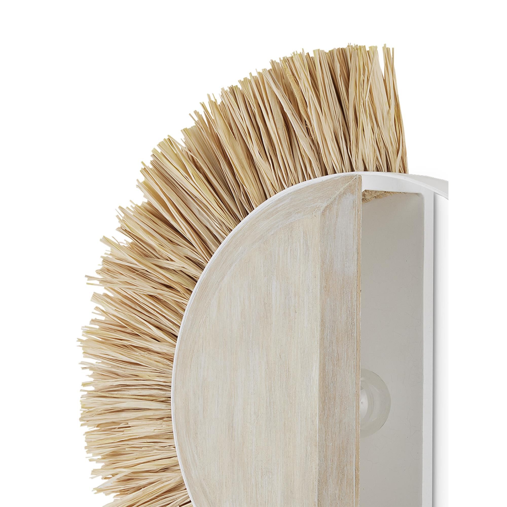 Shown in Sugar White and Sandstone and Natural Raffia finish