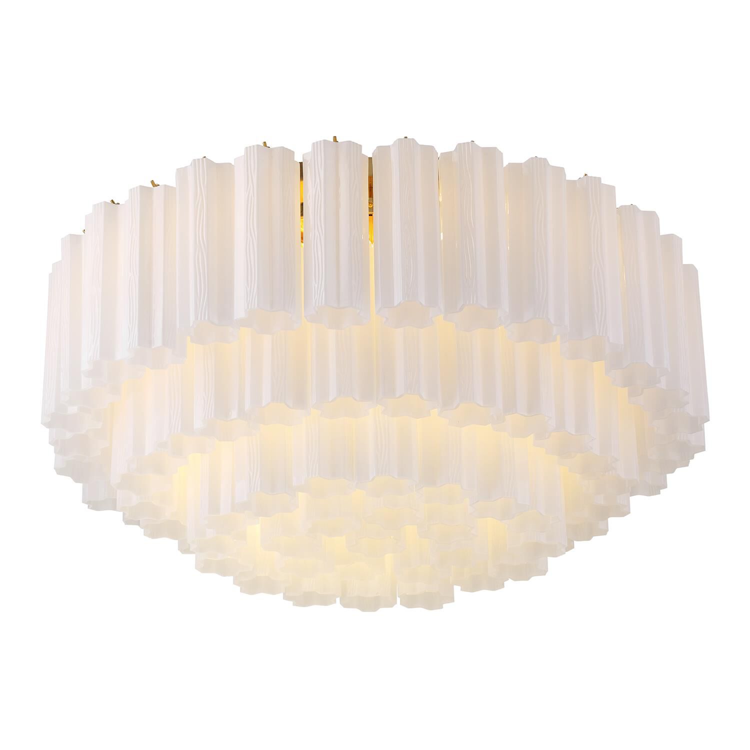 Addis 32 Inch Semi Flush Mount by Crystorama