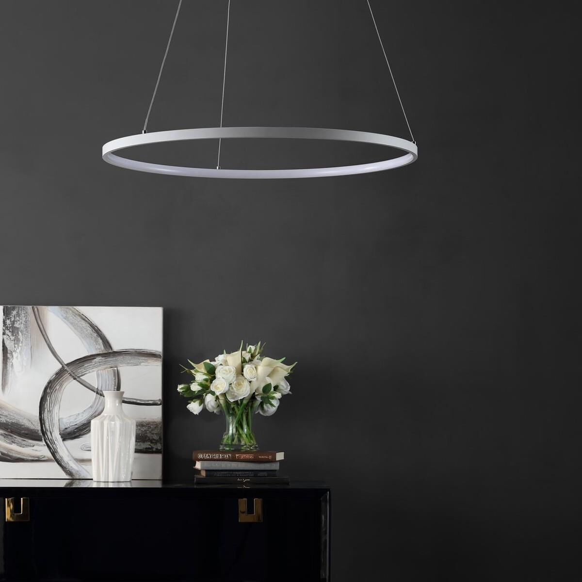Safavieh Porta 24 Inch LED Large Pendant