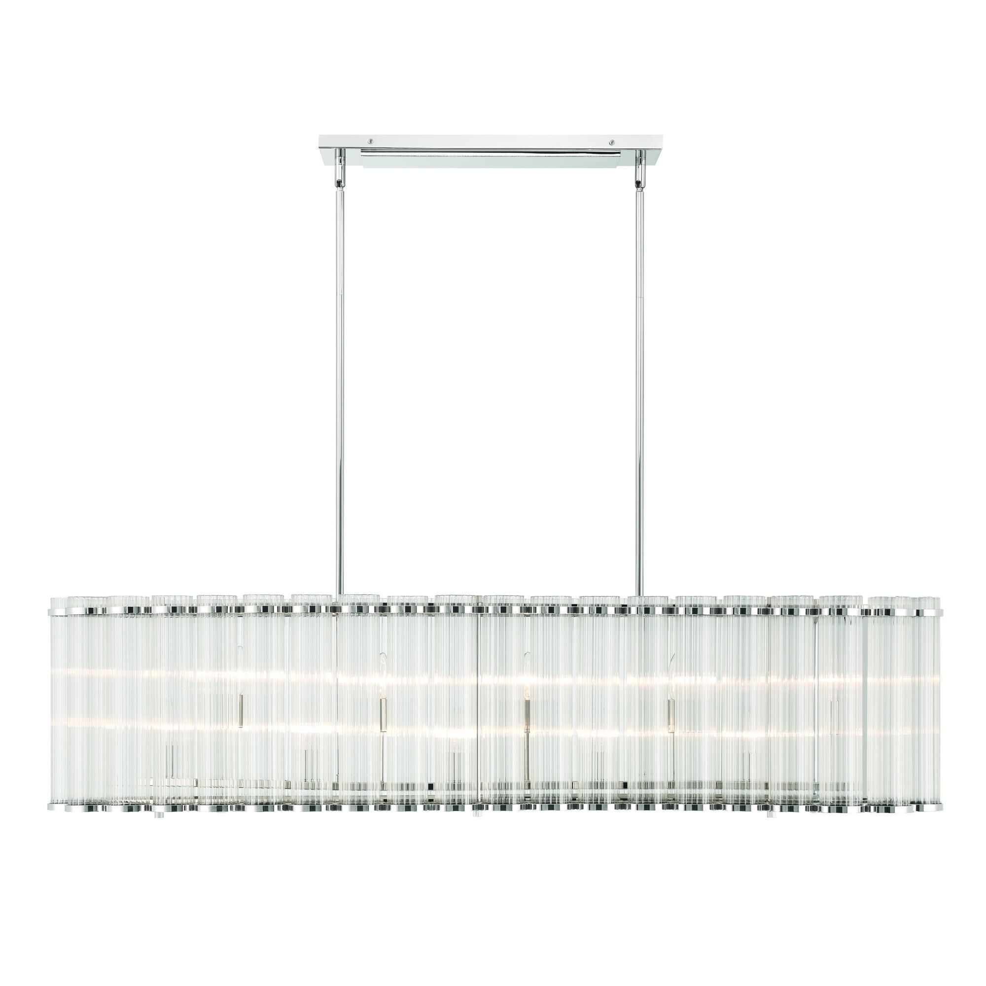 Glasbury Medium Linear Chandelier,