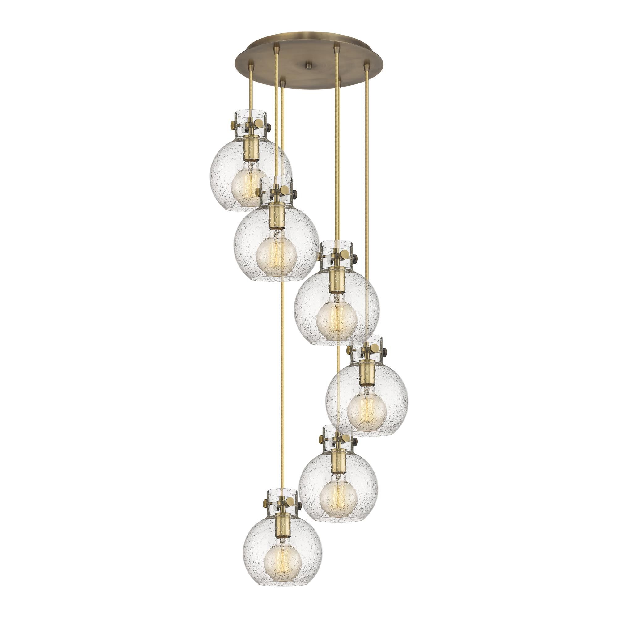 Bruno Marashlian Newton Sphere 18 Inch 6 Light Multi Light Pendant by Innovations Lighting