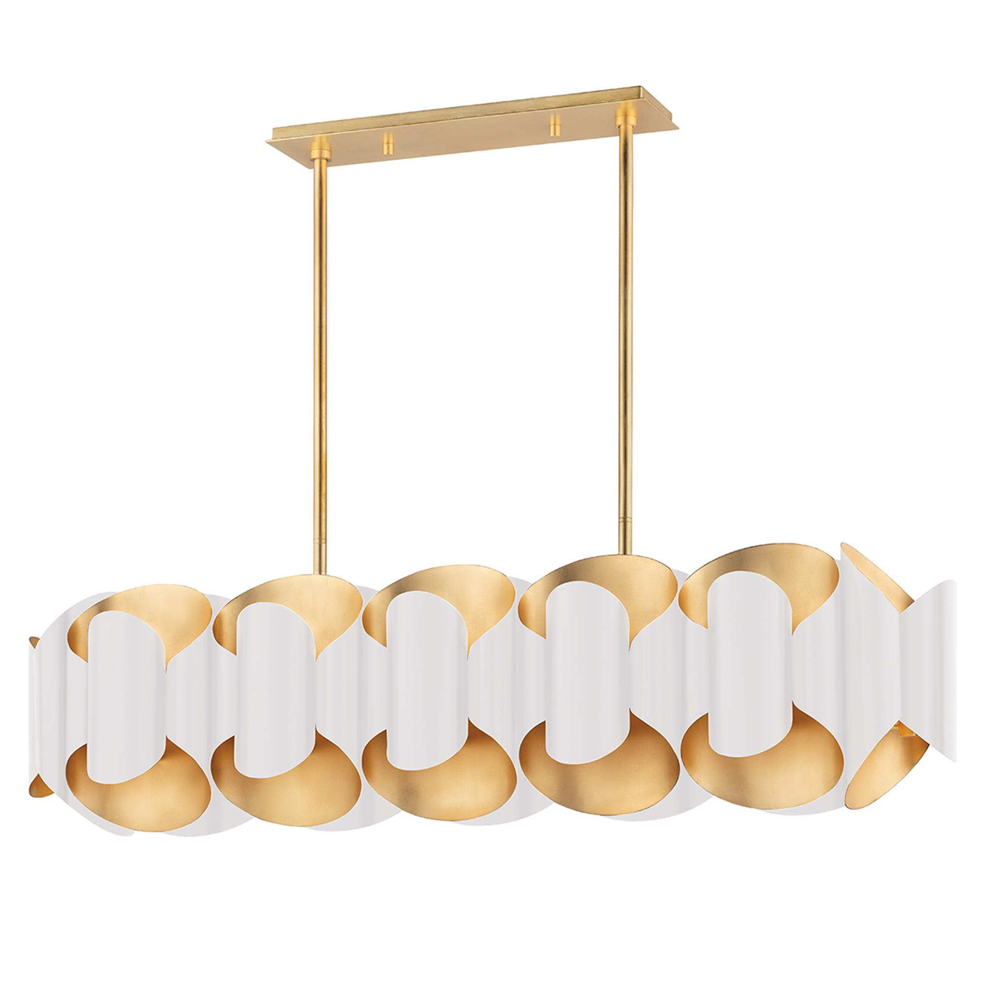 Banks Small Linear Chandelier,