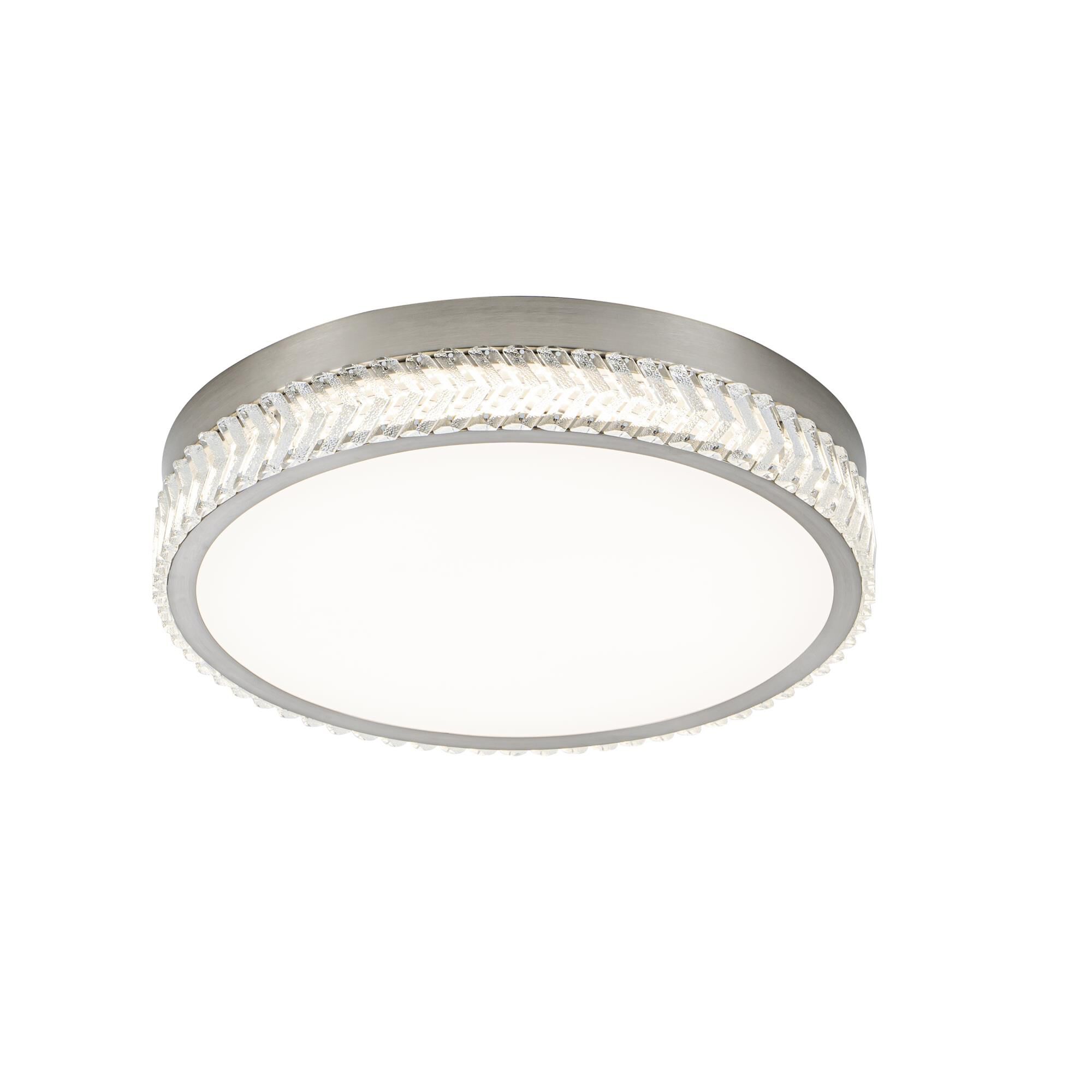 Shown in Brushed Nickel finish
