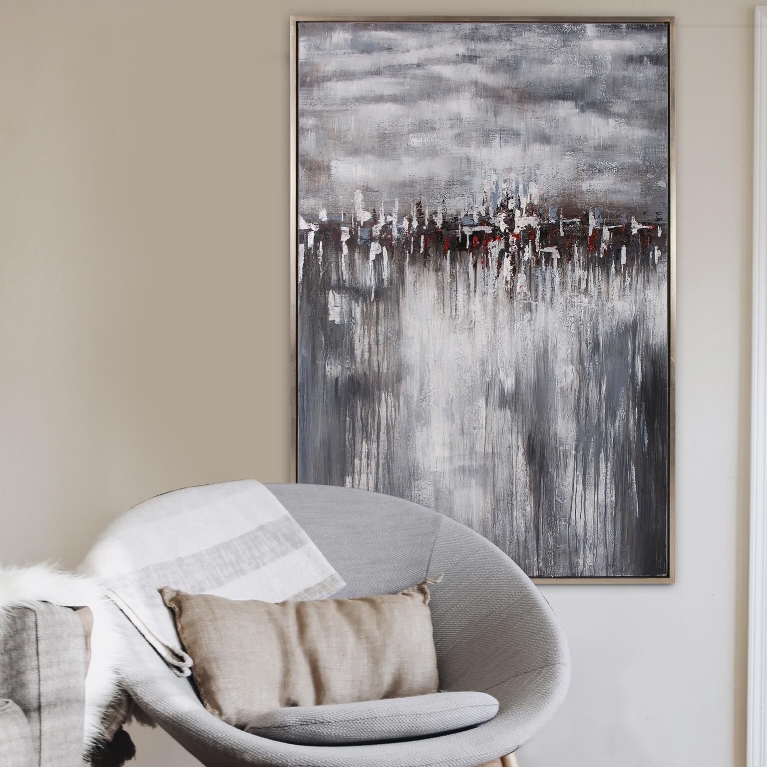 Shown in Oil On Canvas finish