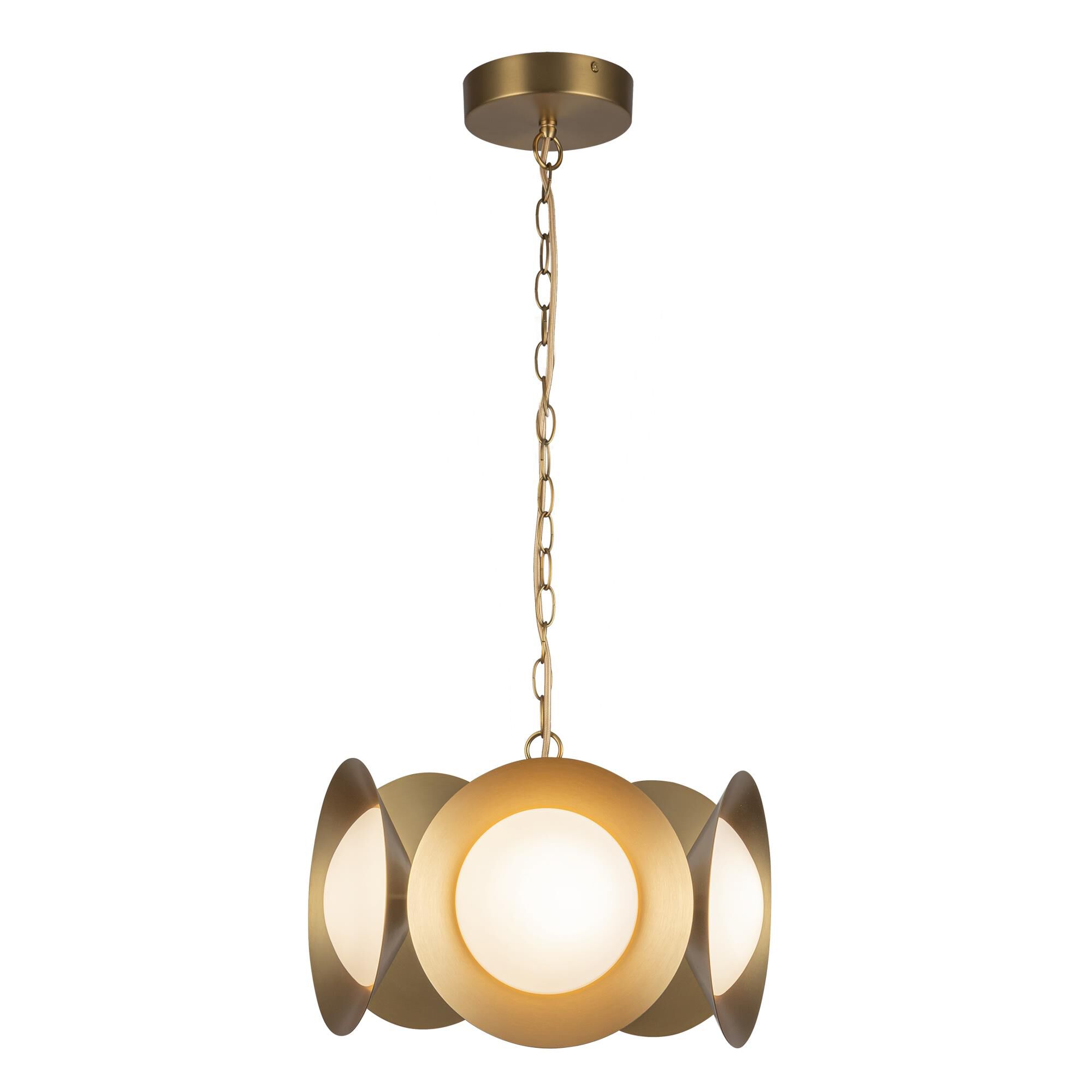 Peyton Fox Cleo 16 Inch Mini Chandelier by Kuzco Lighting