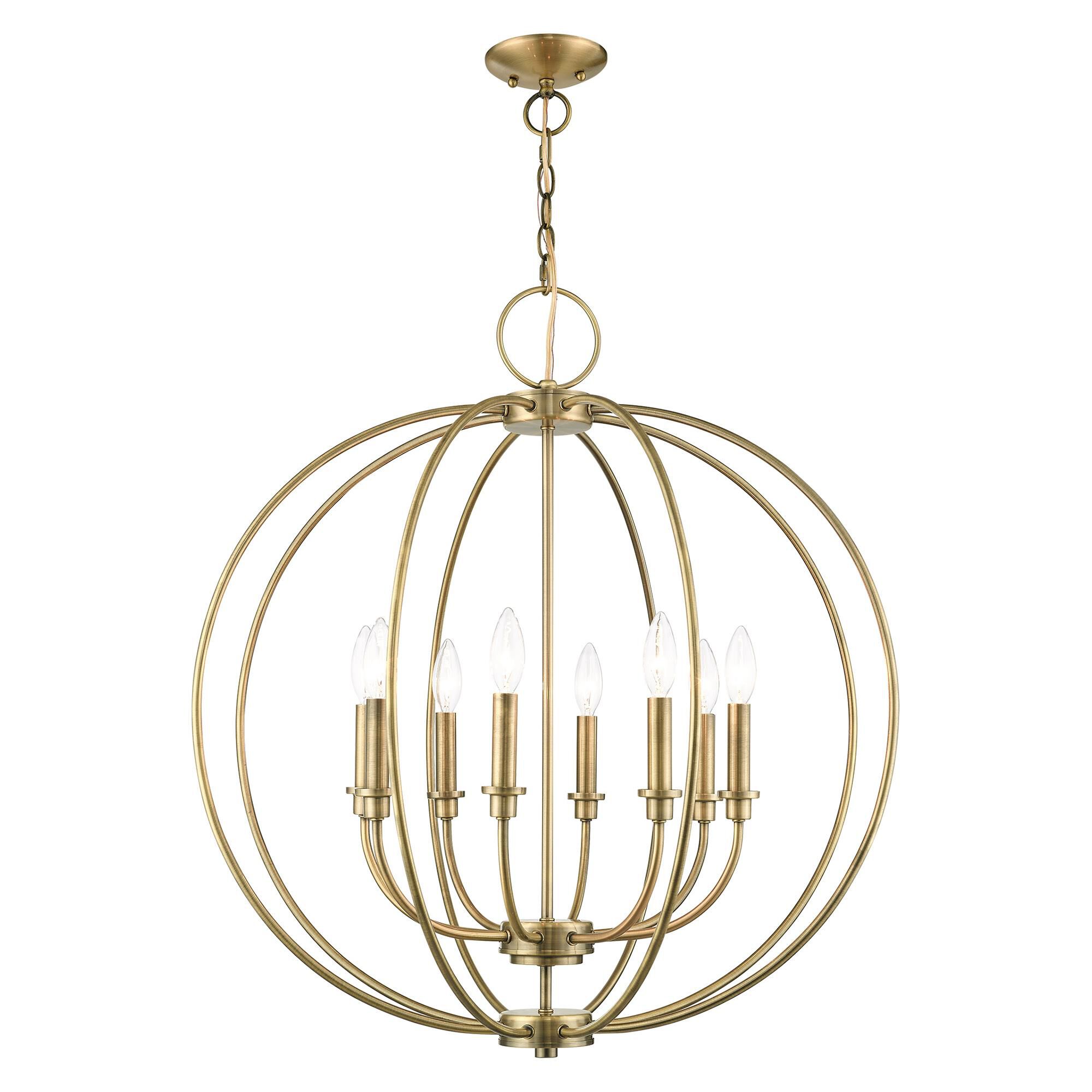 Shown in Antique Brass finish