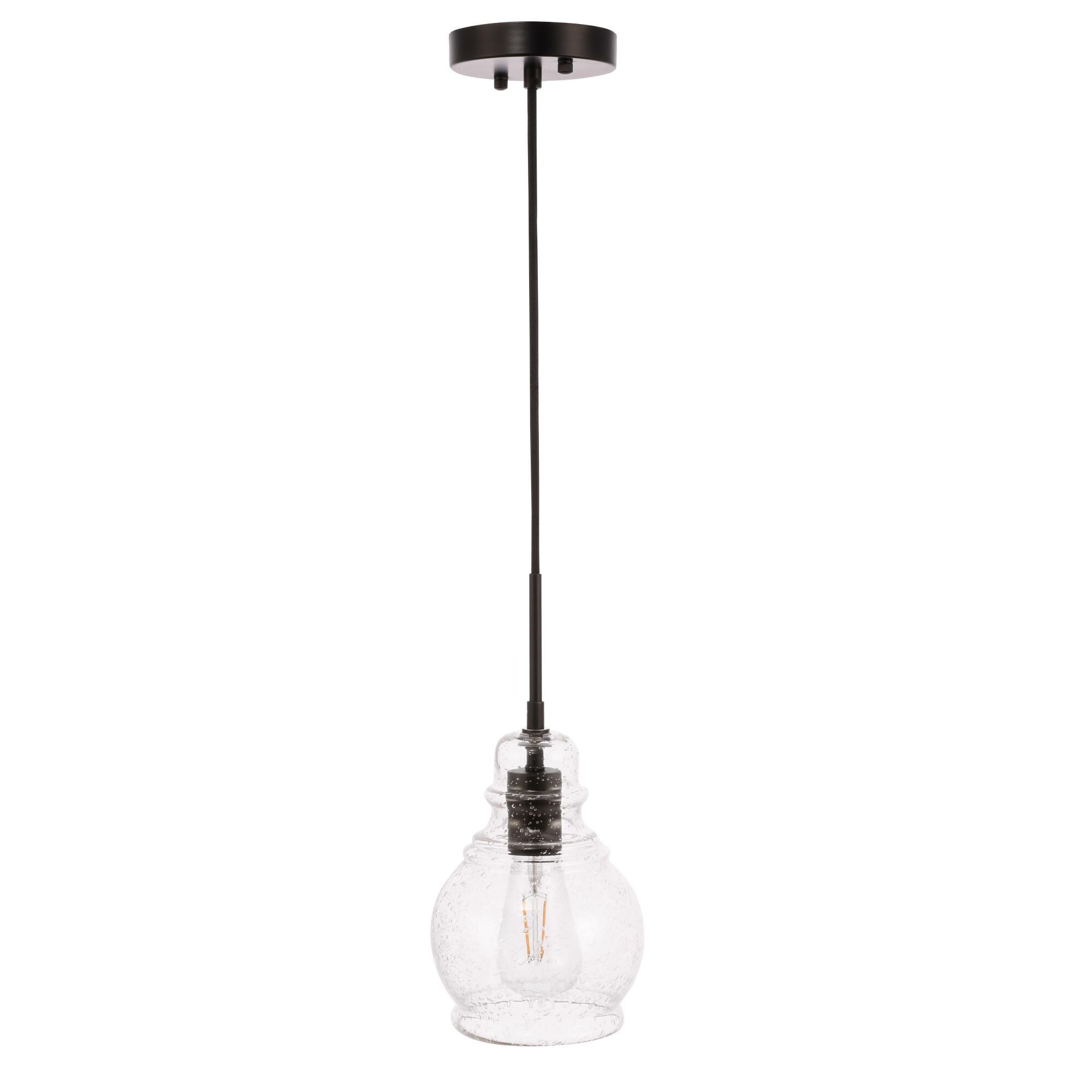 Pierce 6 Inch Mini Pendant by Elegant Lighting