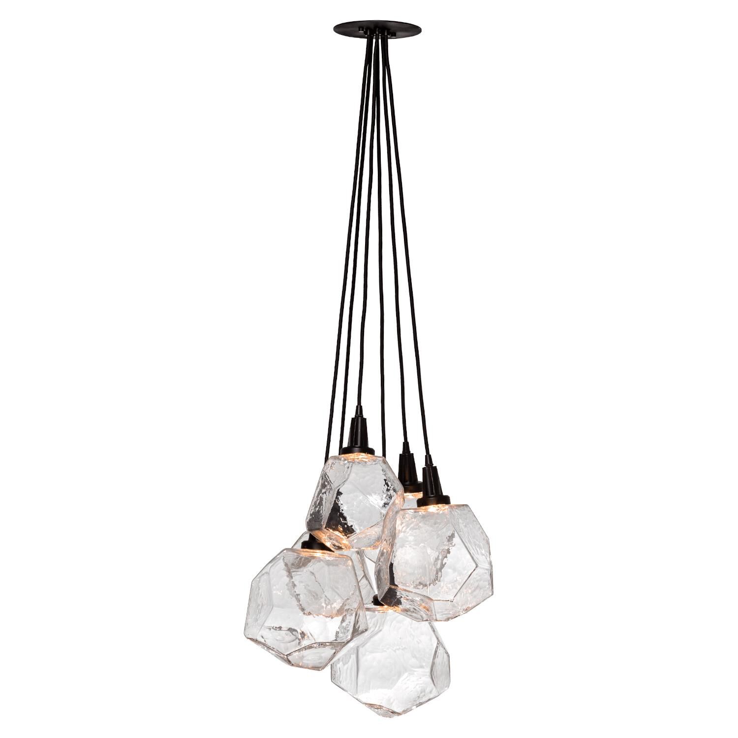 Gem 18 Inch 6 Light LED Multi Light Pendant by Hammerton Studio