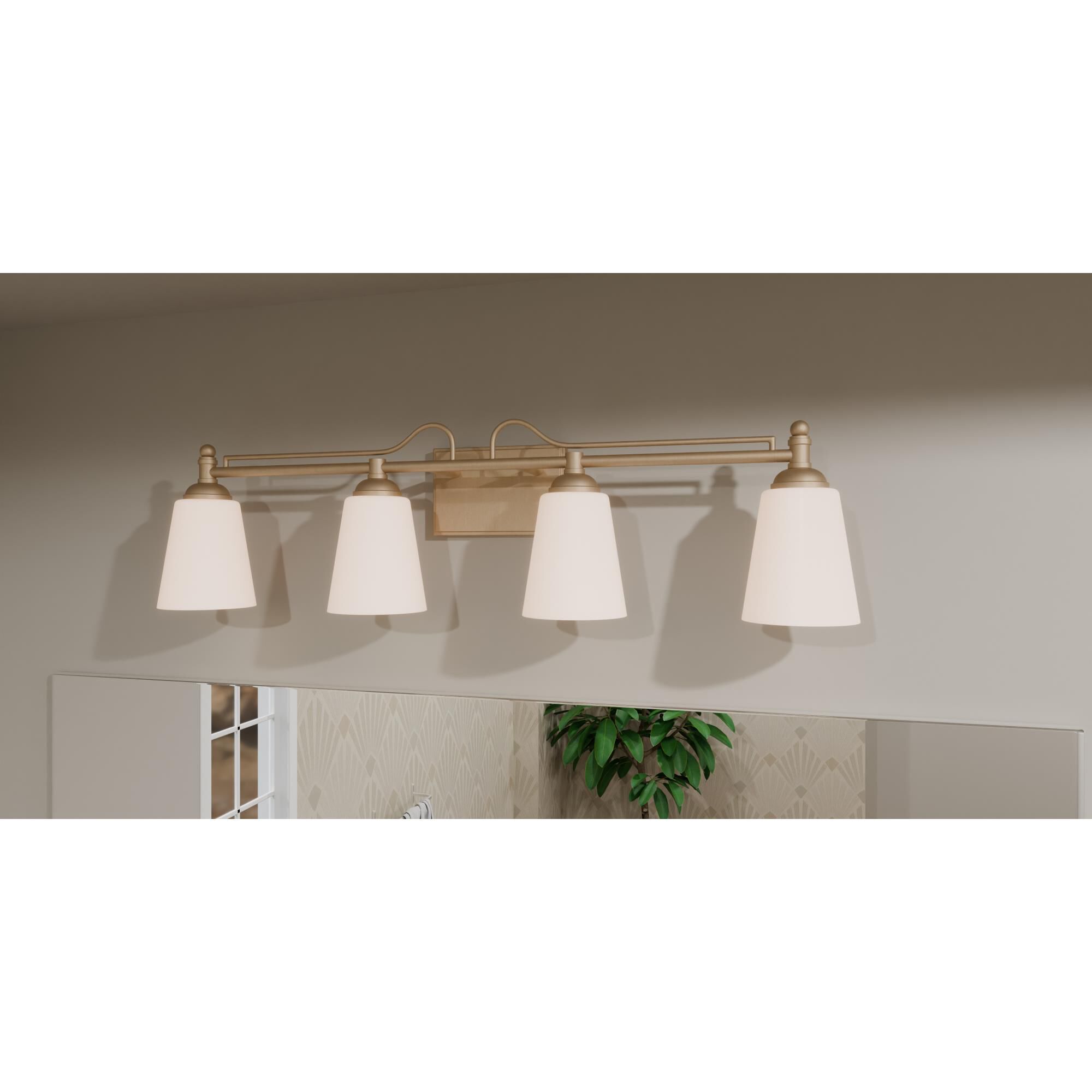 Esther 32 Inch Bath Vanity Light by Quoizel