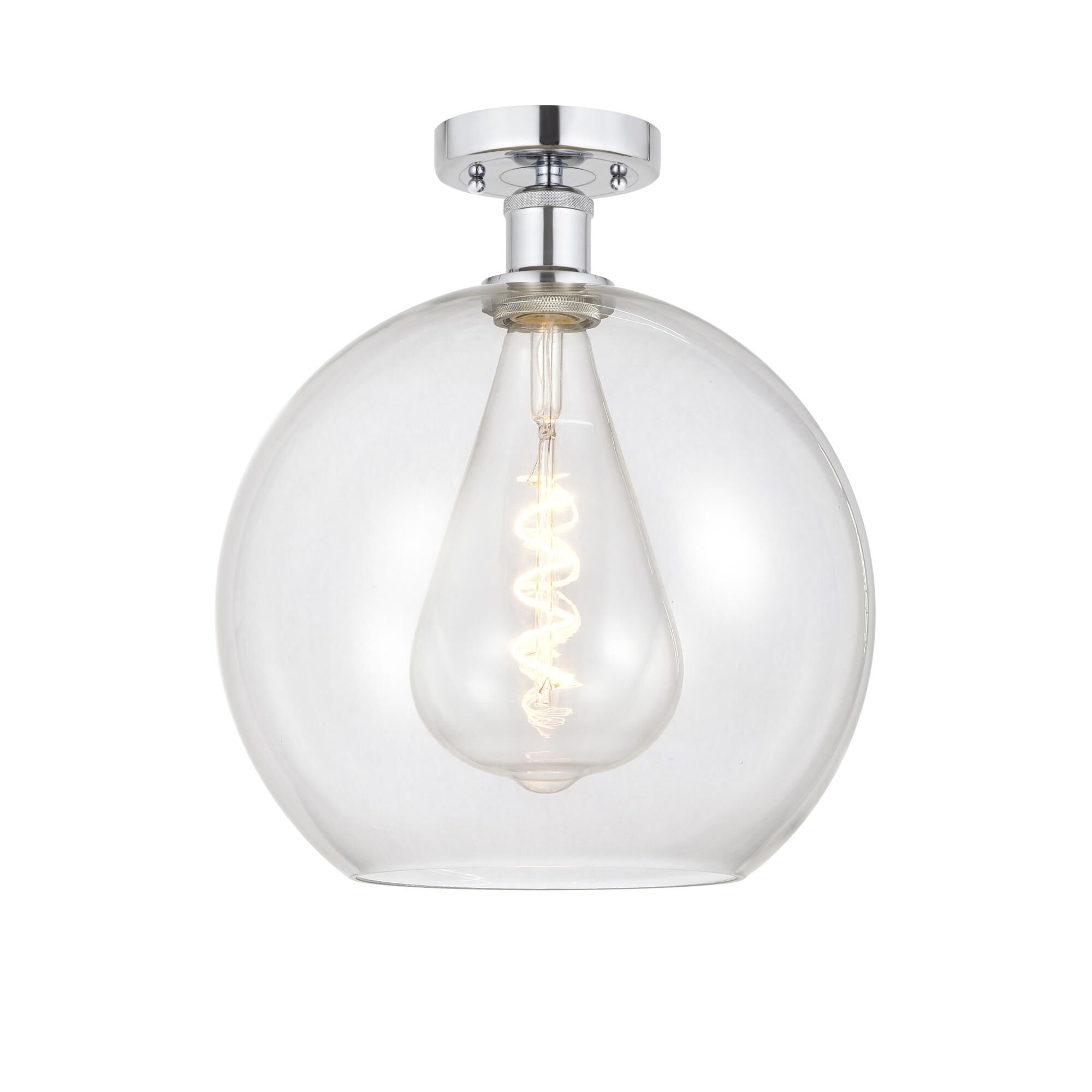 Bruno Marashlian Athens 11 Inch 1 Light Semi Flush Mount by Innovations Lighting