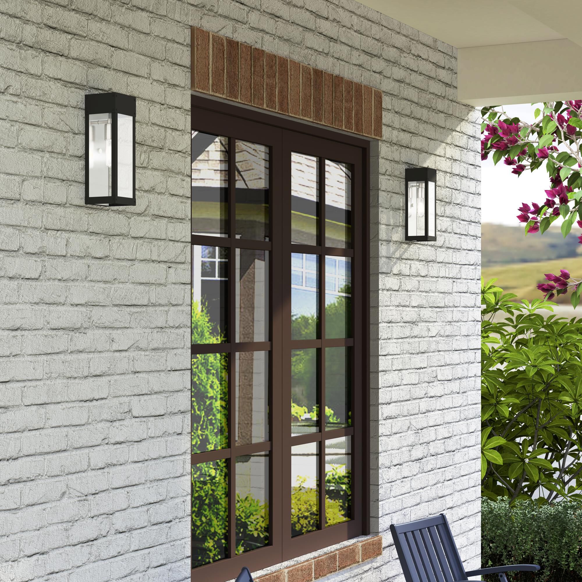 Barrett 15 Inch Tall 1 Light Outdoor Wall Light by Livex Lighting