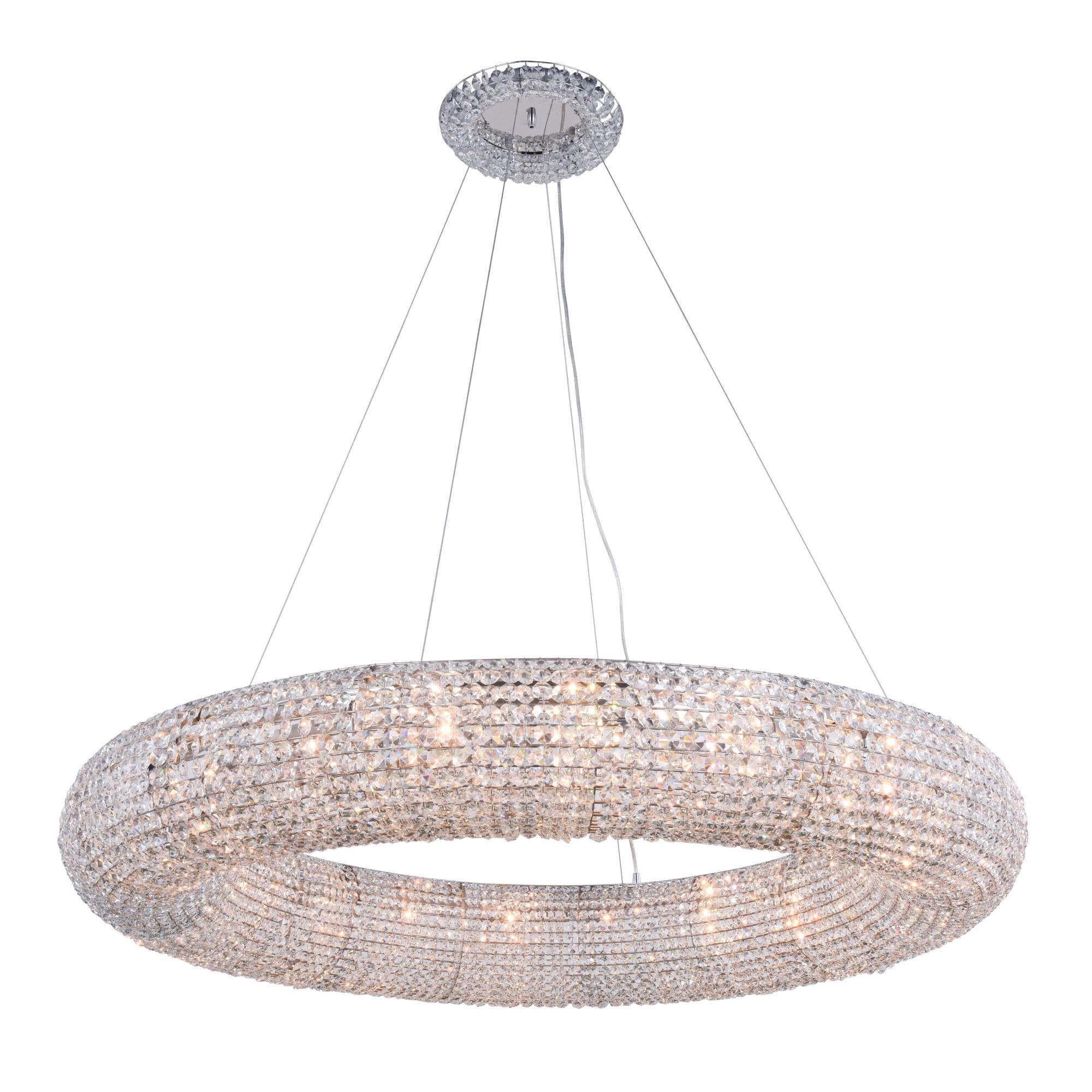 Paris 52 Inch Large Pendant by Elegant Lighting