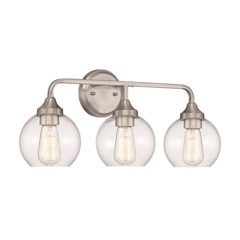 Glenda 22 Inch 3 Light Bath Vanity Light by Craftmade