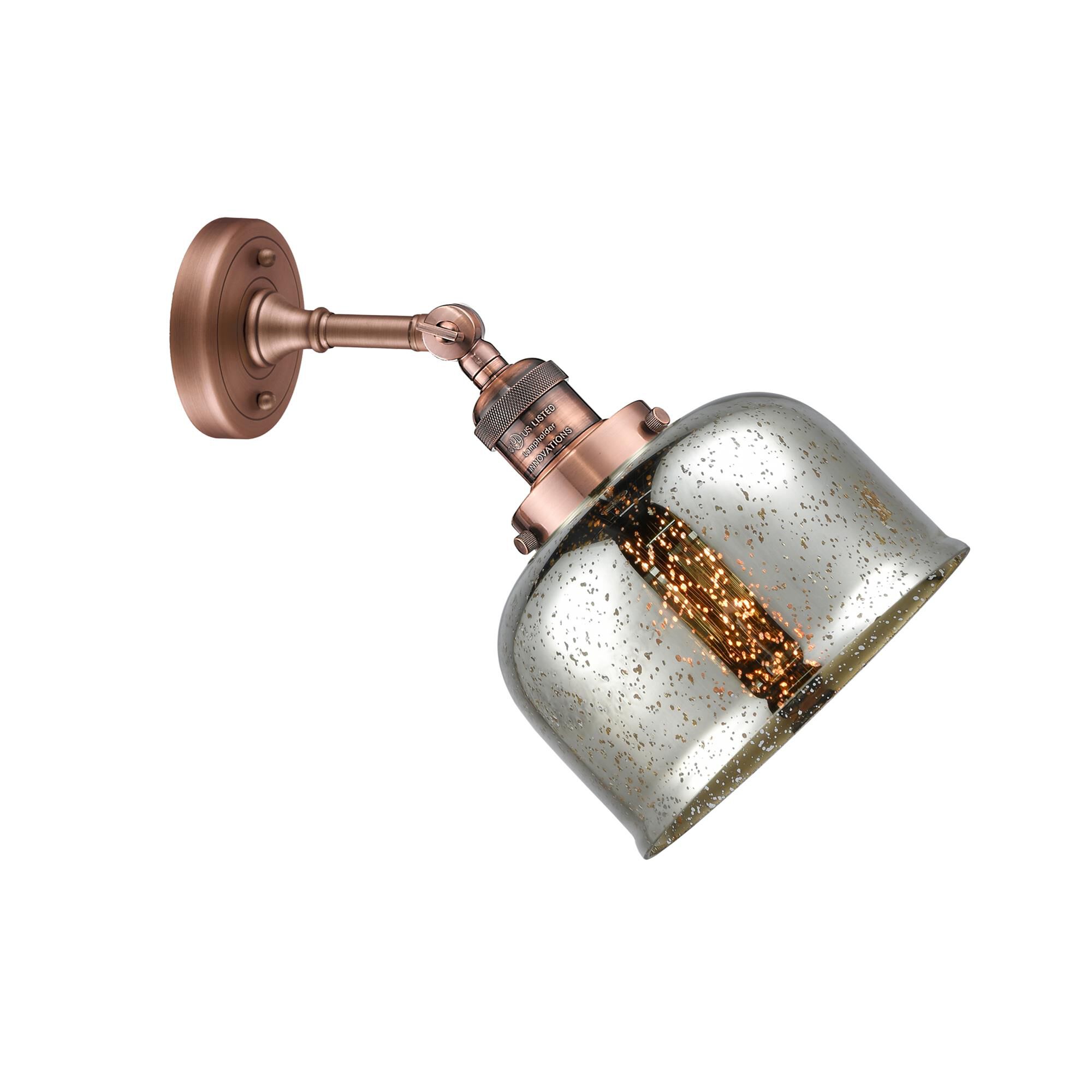 Bruno Marashlian Large Bell 12 Inch Wall Sconce by Innovations Lighting