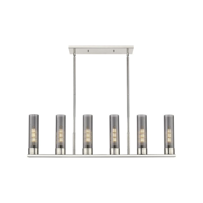 Bruno Marashlian Empire 44 Inch 6 Light Linear Suspension Light by Innovations Lighting