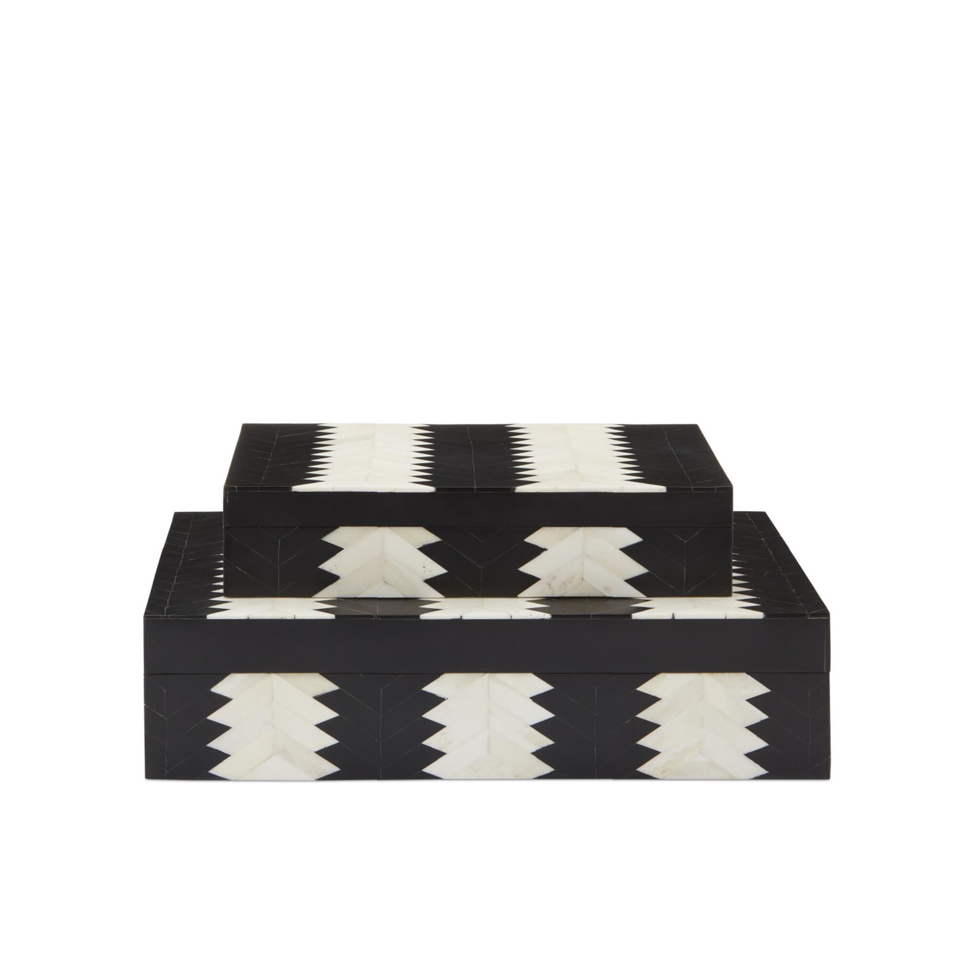 Arrow Box Set of 2 Accent Box,