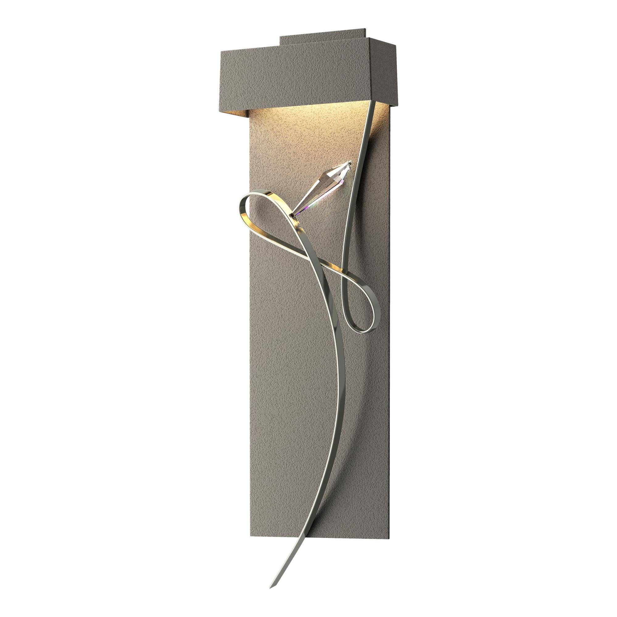 Shown in Natural Iron finish and Sterling accent
