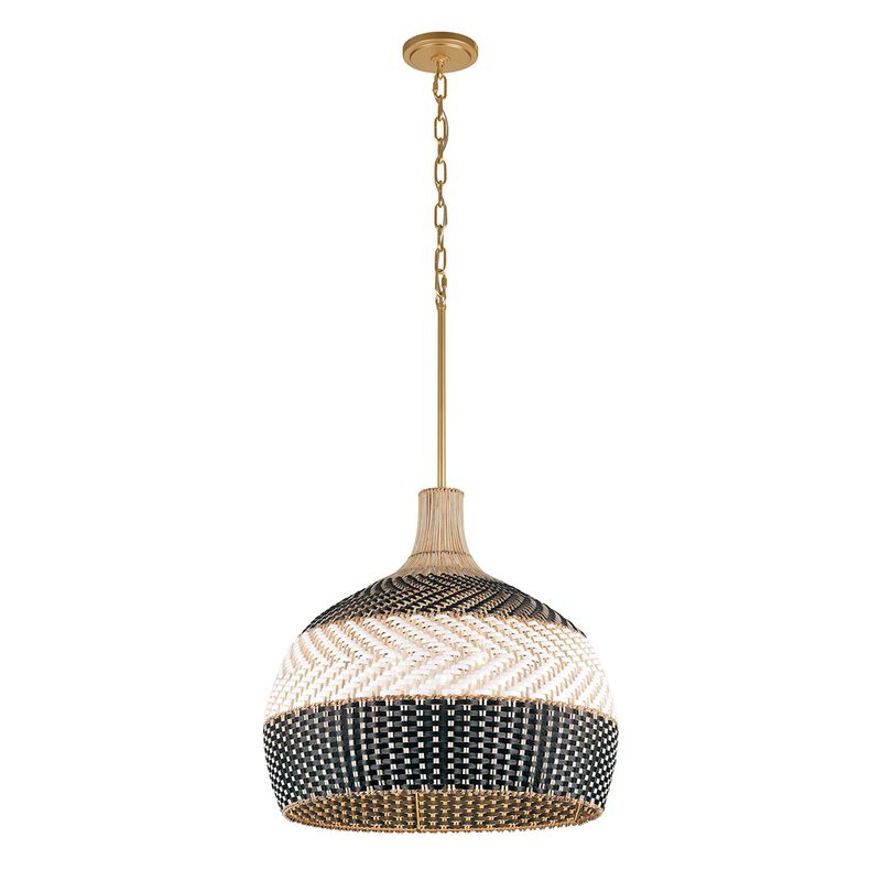 Zanzibar 21 Inch Pendant Light by Crystorama