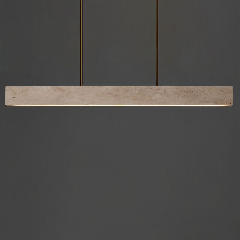 Lintel Medium Linear Chandelier by ET2 Lighting