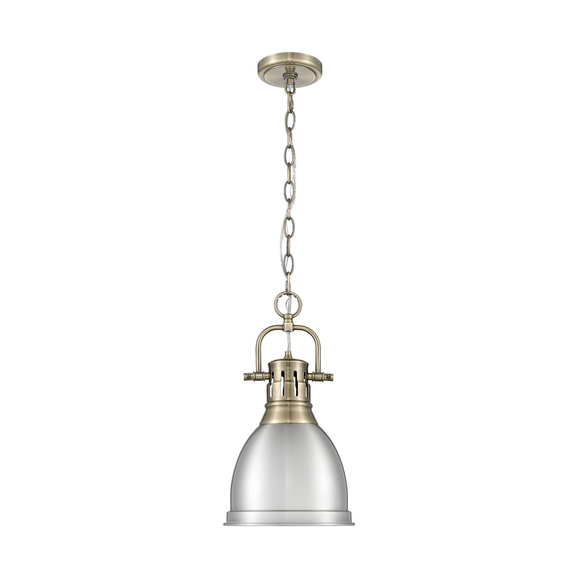 Duncan 8 Inch Mini Pendant by Golden Lighting