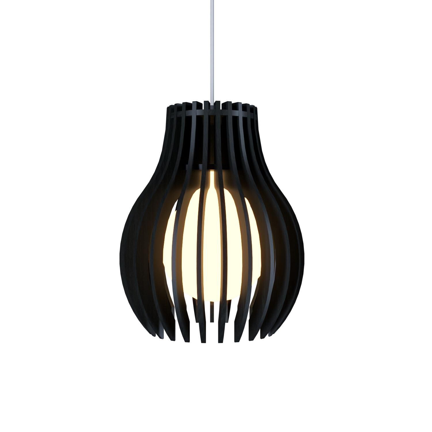 Stecche Di Legno Mini Pendant by Accord Lighting