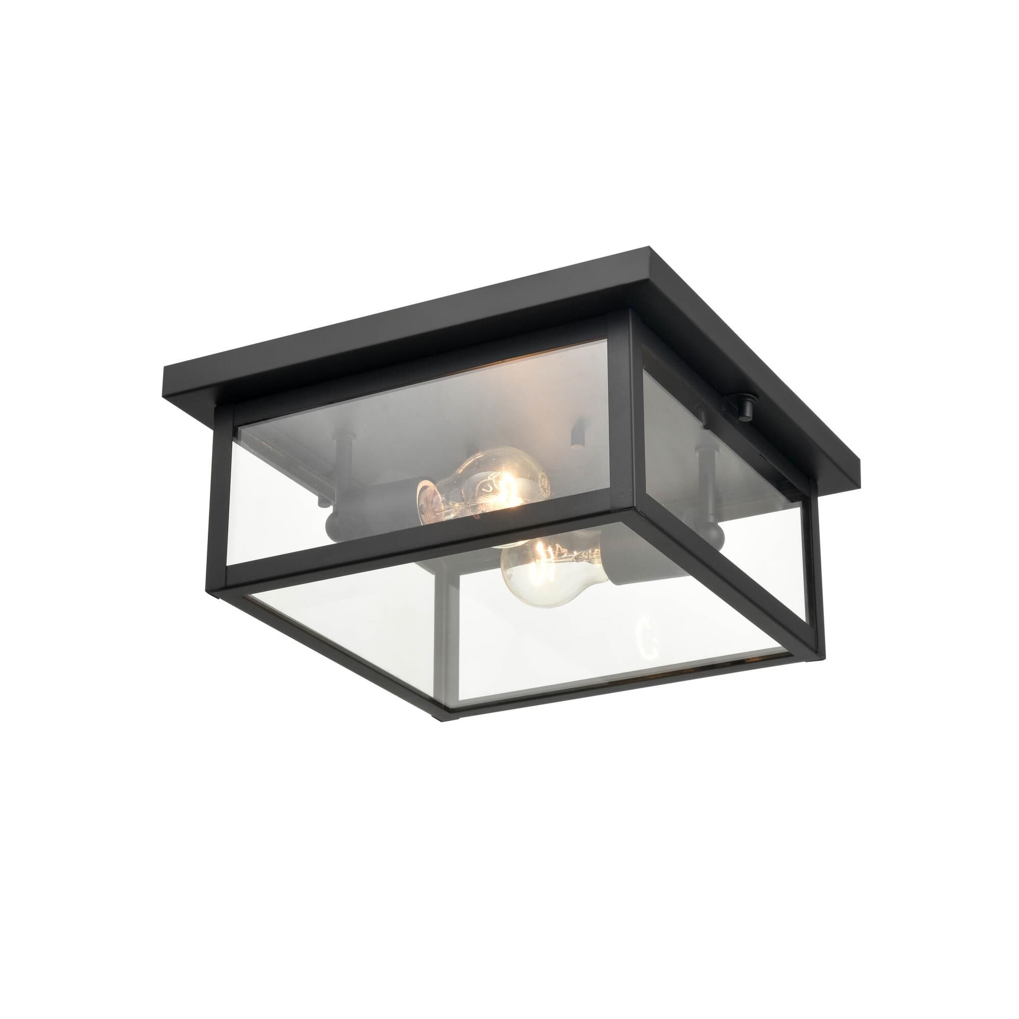 Evanton 12 Inch 2 Light Outdoor Flush Mount by Millennium Lighting