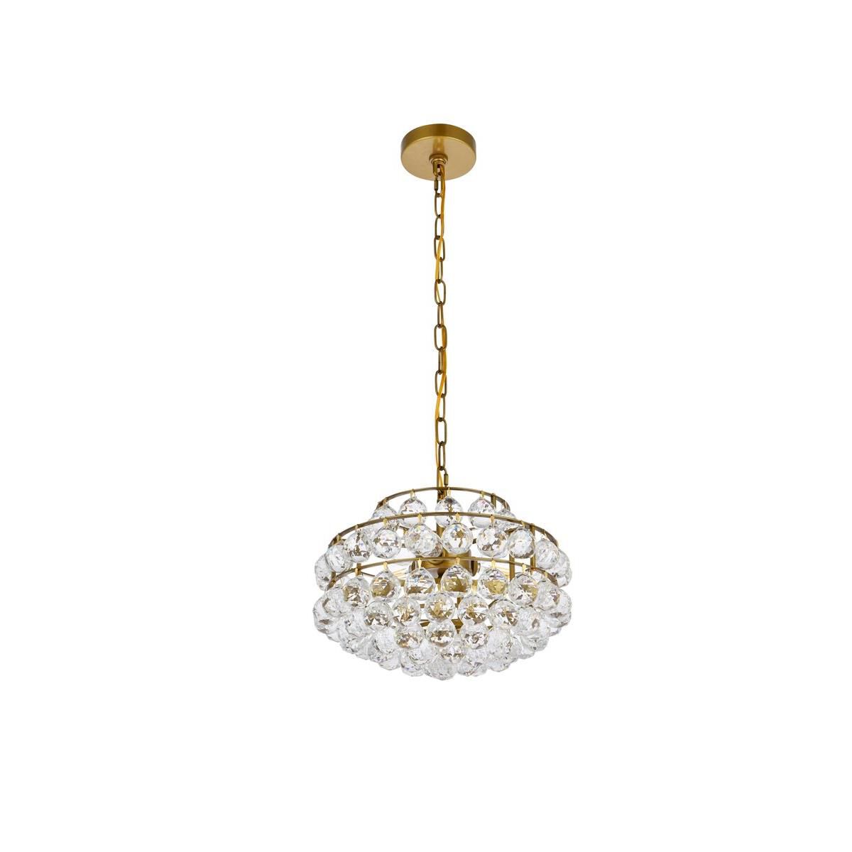 Savannah 14 Inch Large Pendant by Elegant Lighting