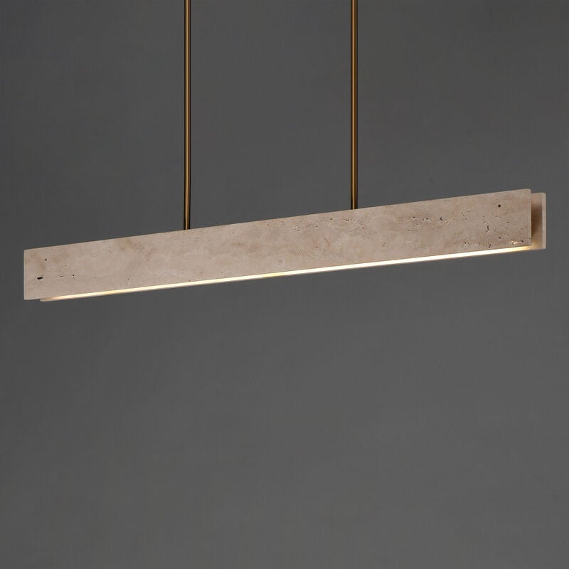 Lintel Medium Linear Chandelier by ET2 Lighting
