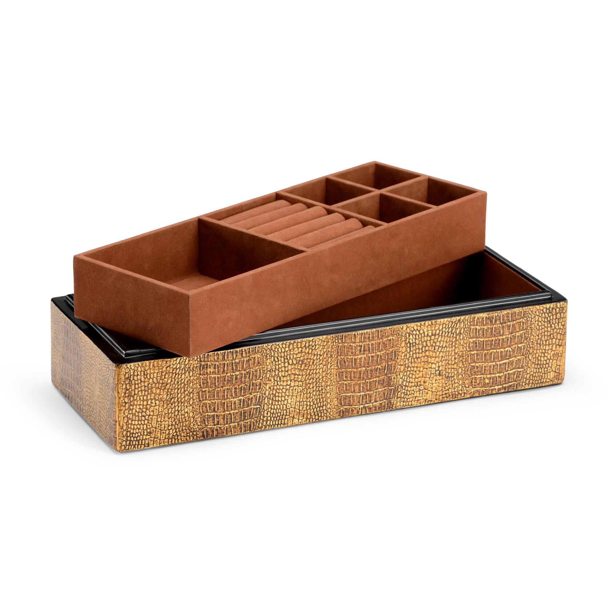 Alligator Accent Box by Chelsea House